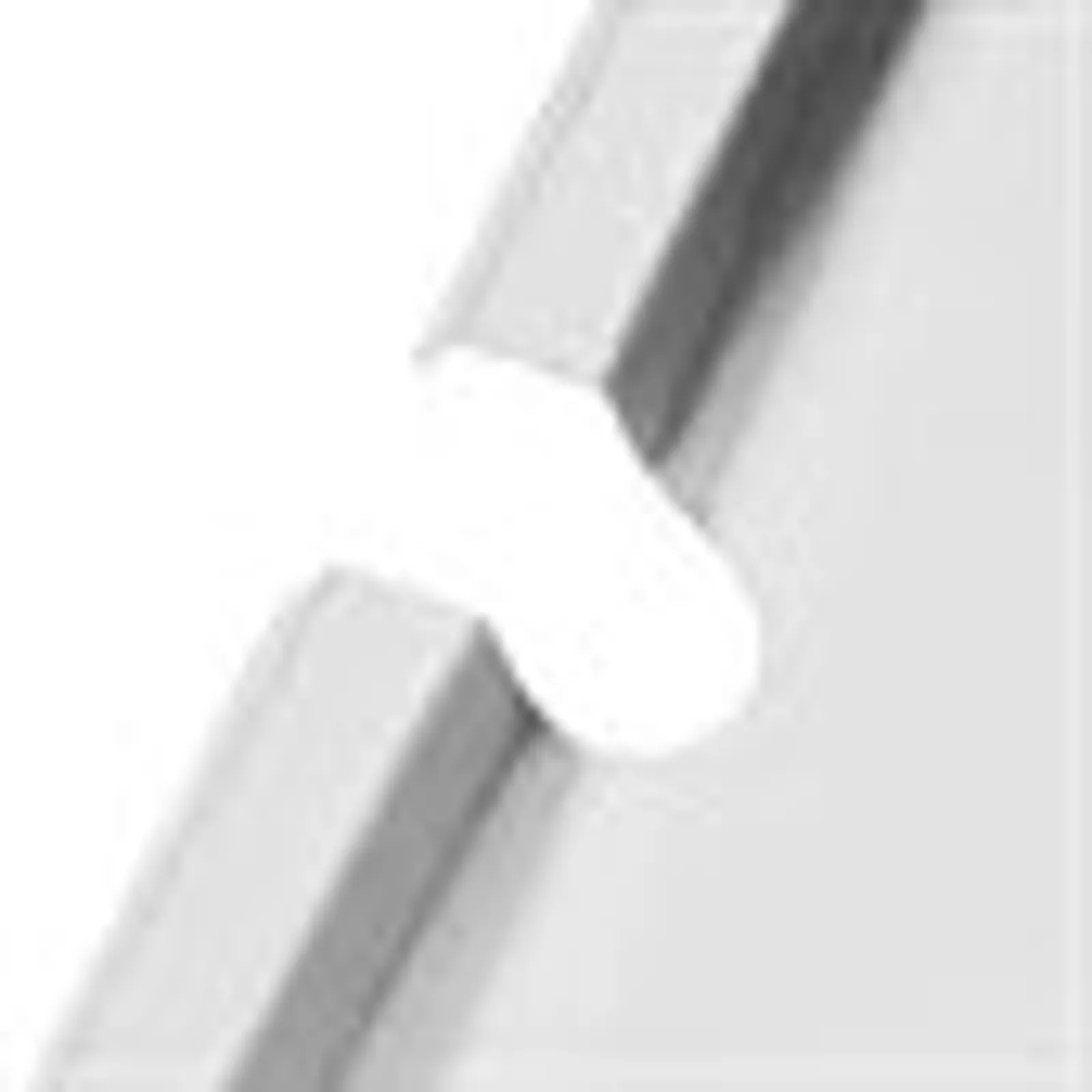 Vogue DP253 - St/St GN Notched Lid - 1/3