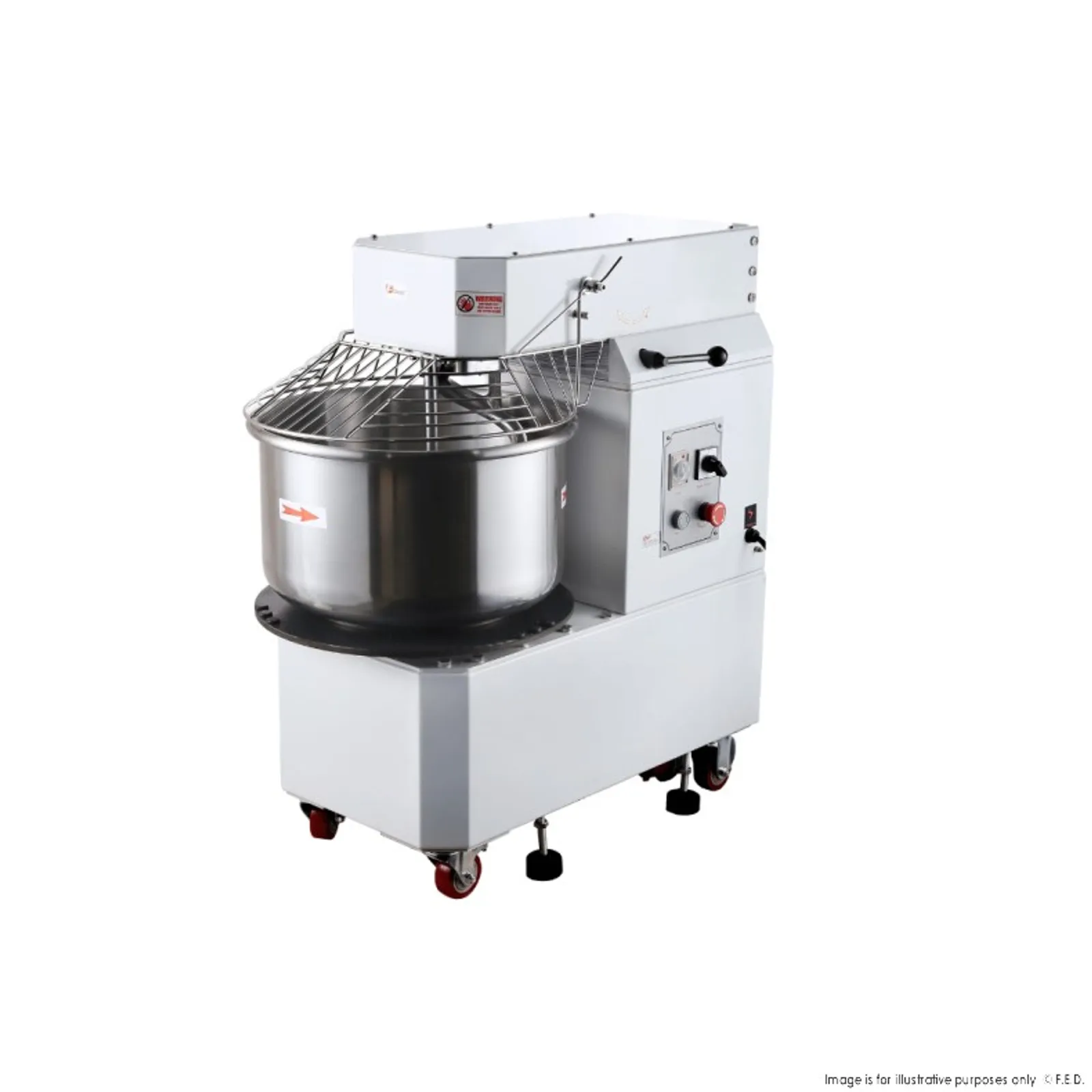 Yasaki HTD-40L - Tilting Head Removable Bowl 40L Spiral Mixer