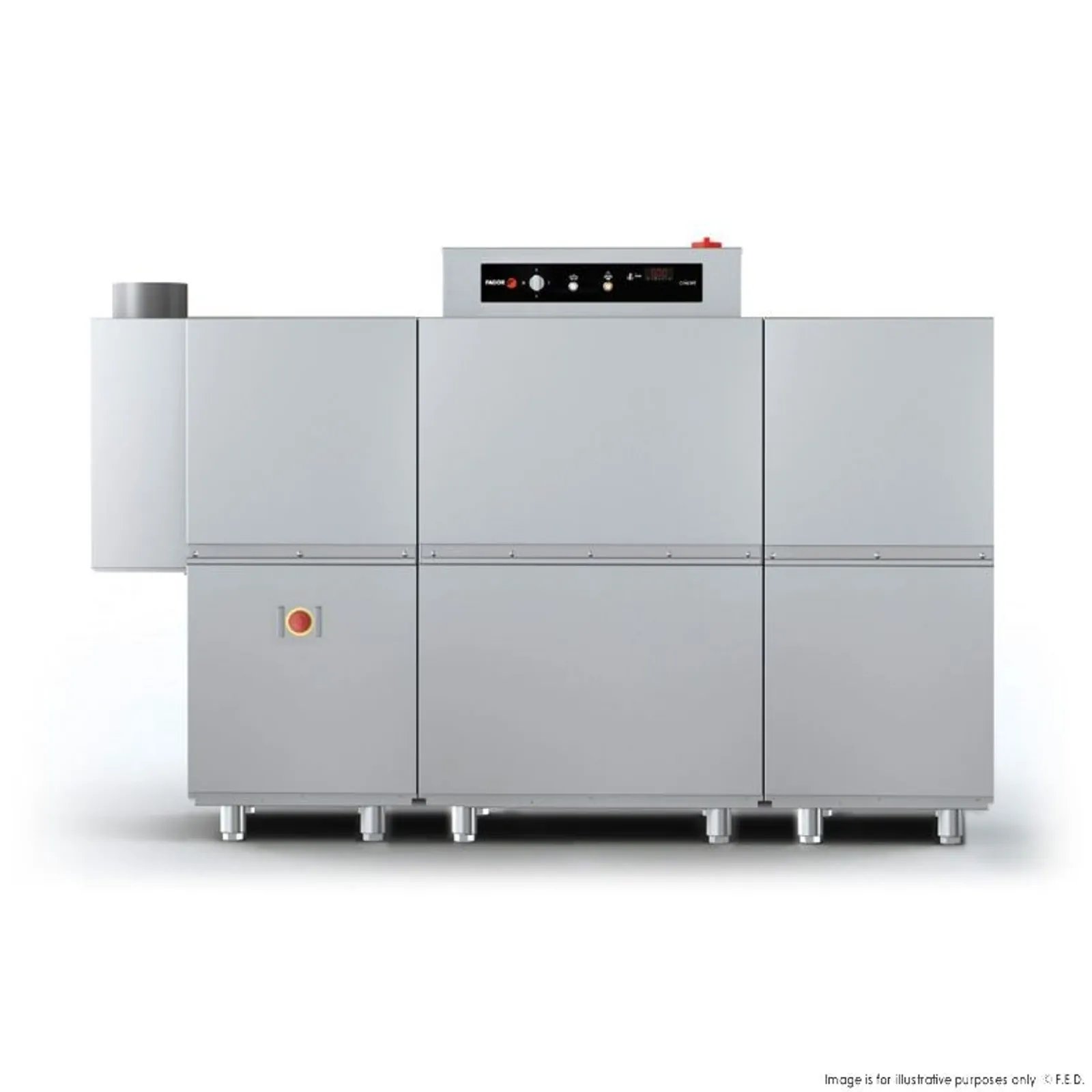 Fagor Professional CCO-225ICW - Concept Rack Conveyor Dishwasher Left Side Entrance