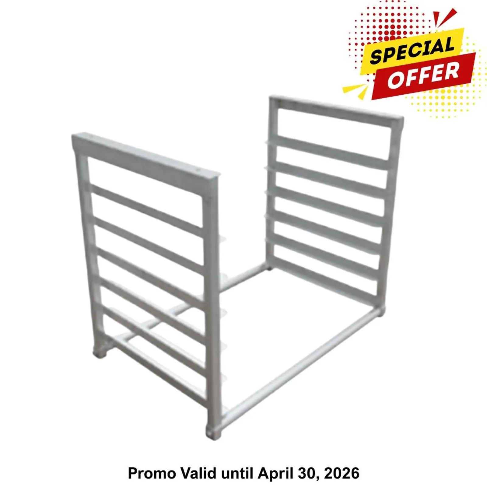 Modular System STMSPRS-6 - Table Mounted Pan Rack