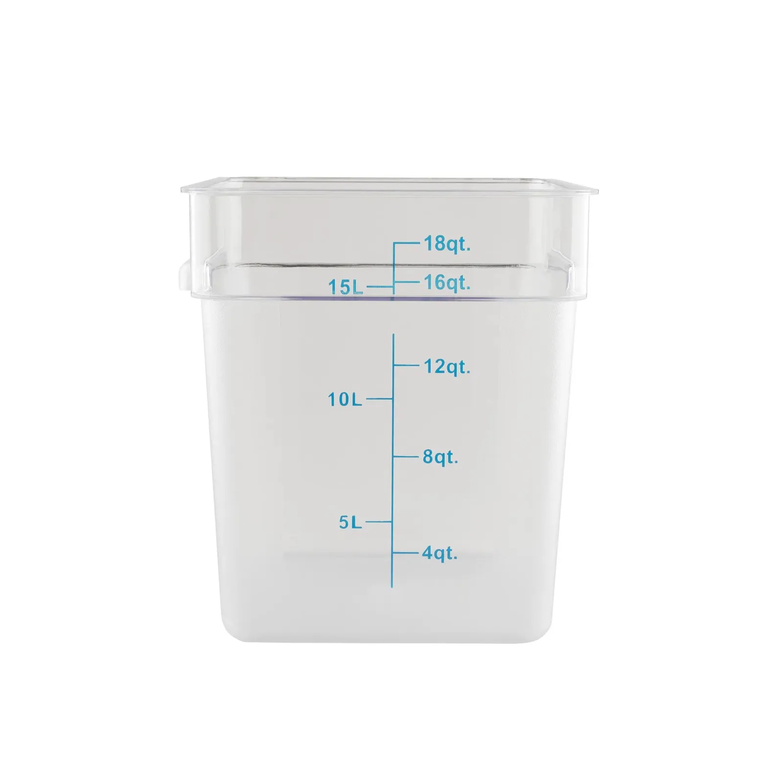 KH Classik Chef 17218 - KH Square Storage Food Containers 17.2lt PC