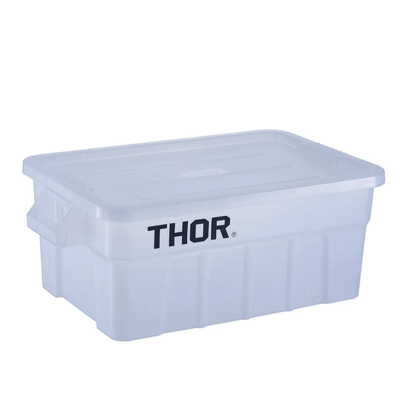 KH TRUST® Commercial 18186 - Tote Box Food Grade & Lid White 708x434x384 75lt (3012)