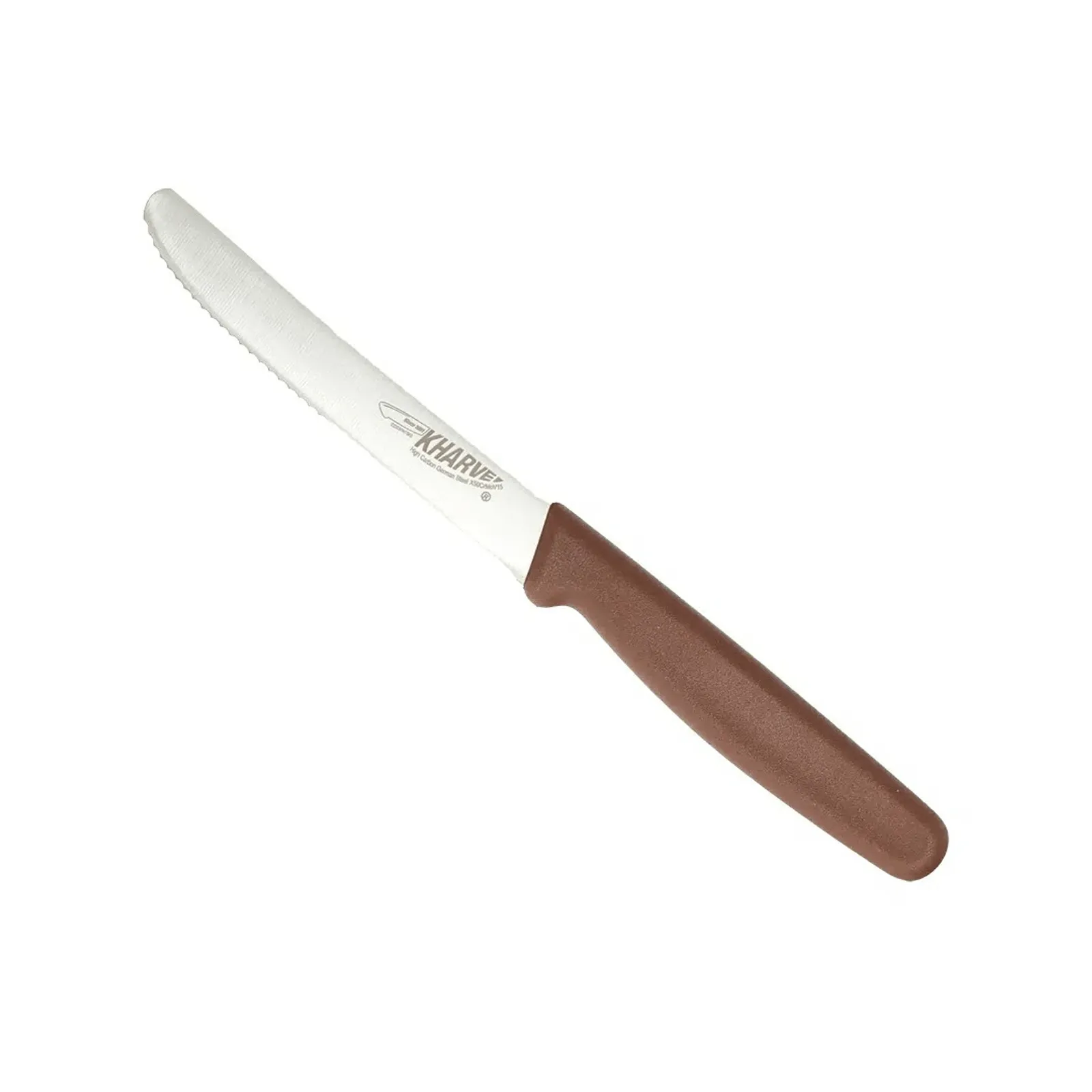 KH Kharve® 48126 - Utility Knife Serrated 10cm Brown