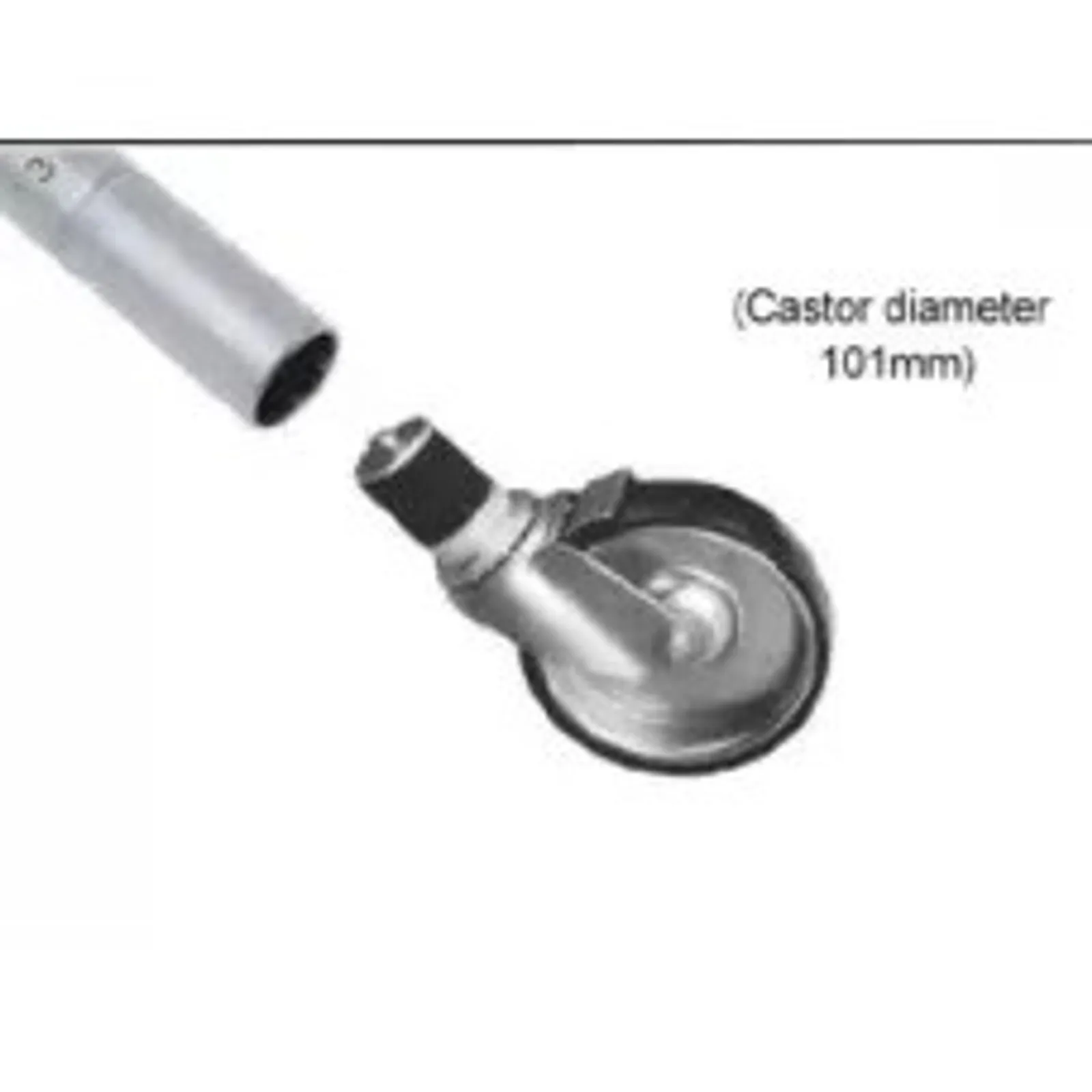 Atlas 4CAST Shelving Accessory : Castor Kit