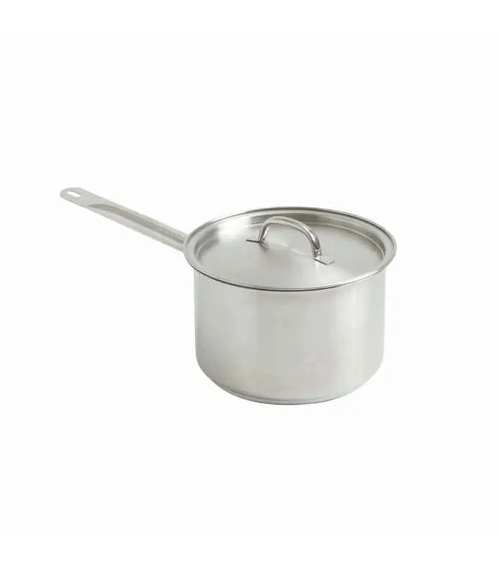 KH Deluxe® SSAUHD25 - Stainless Steel Saucepan And Lid 2.5lt - 105mm Dia X 199mm H