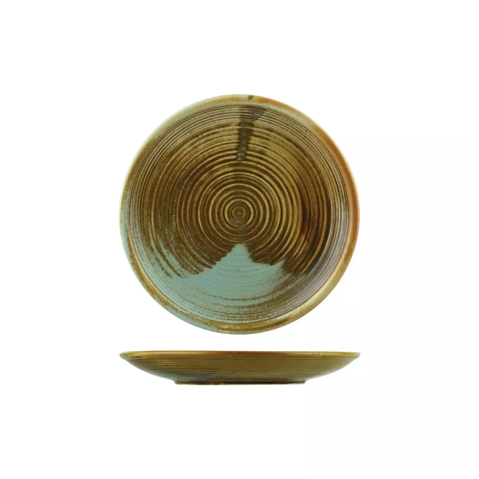 Moda Porcelain 929108 Nourish - Round Coupe Plate 205mm