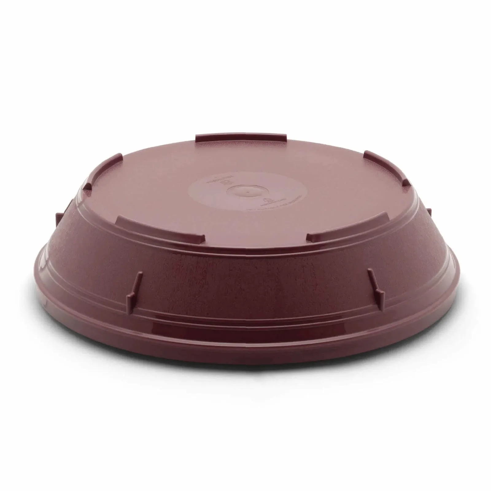 KH Healthcare 98002 - KH Traditional Plate Cover Insulated Burgundy (#1)