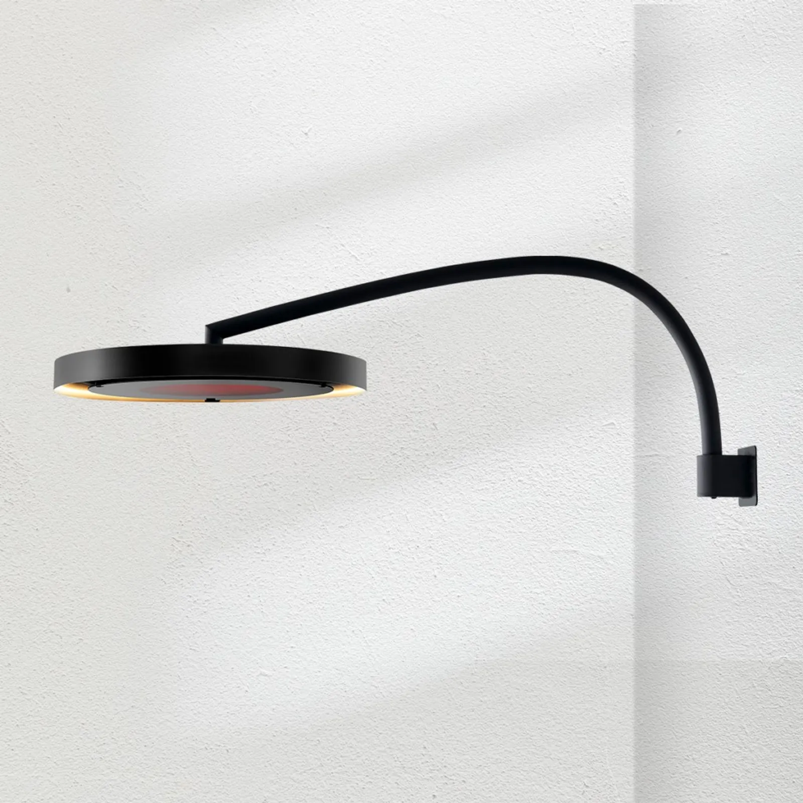 Bromic Heating Eclipse Electric Wall Mount Pole