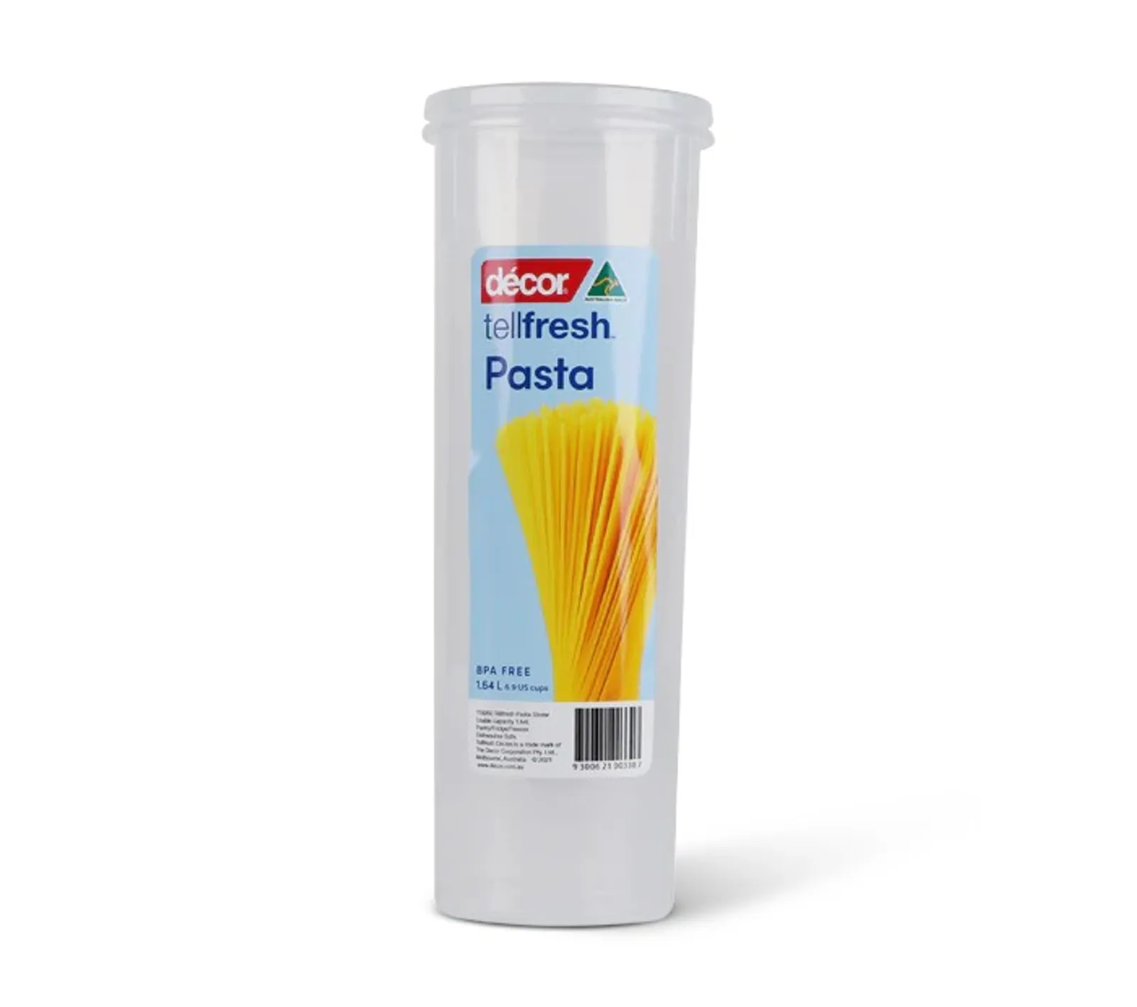 Decor Tellfresh 118260-Pasta Container, 1.5L