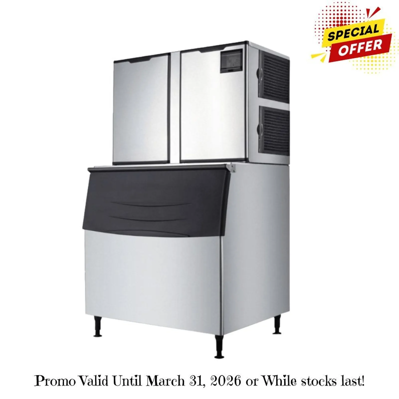 Blizzard SN-1500P Air-Cooled Blizzard Ice Maker 675kg/day