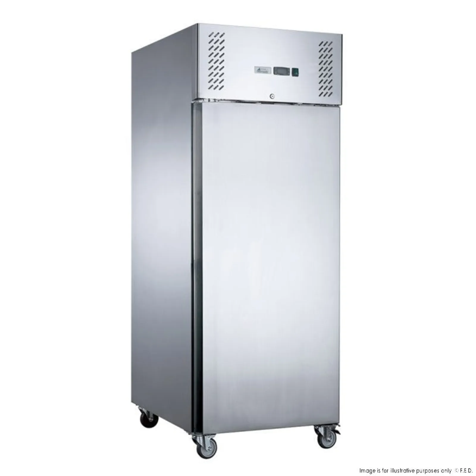 FED-X XURF650SFV - S/S Single Door Upright Freezer