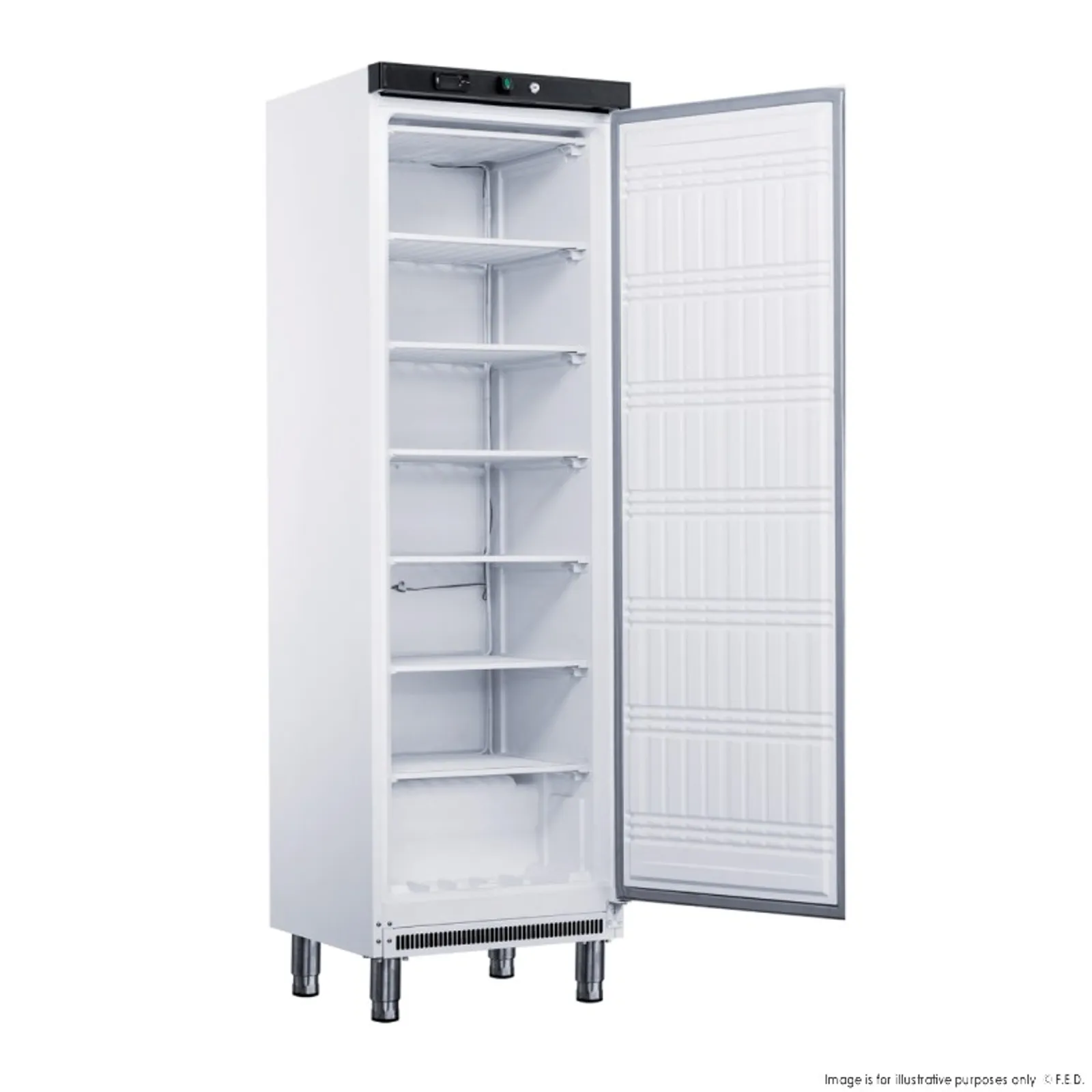 FED-X XF400SS - Stainless Steel Upright Static Freezer