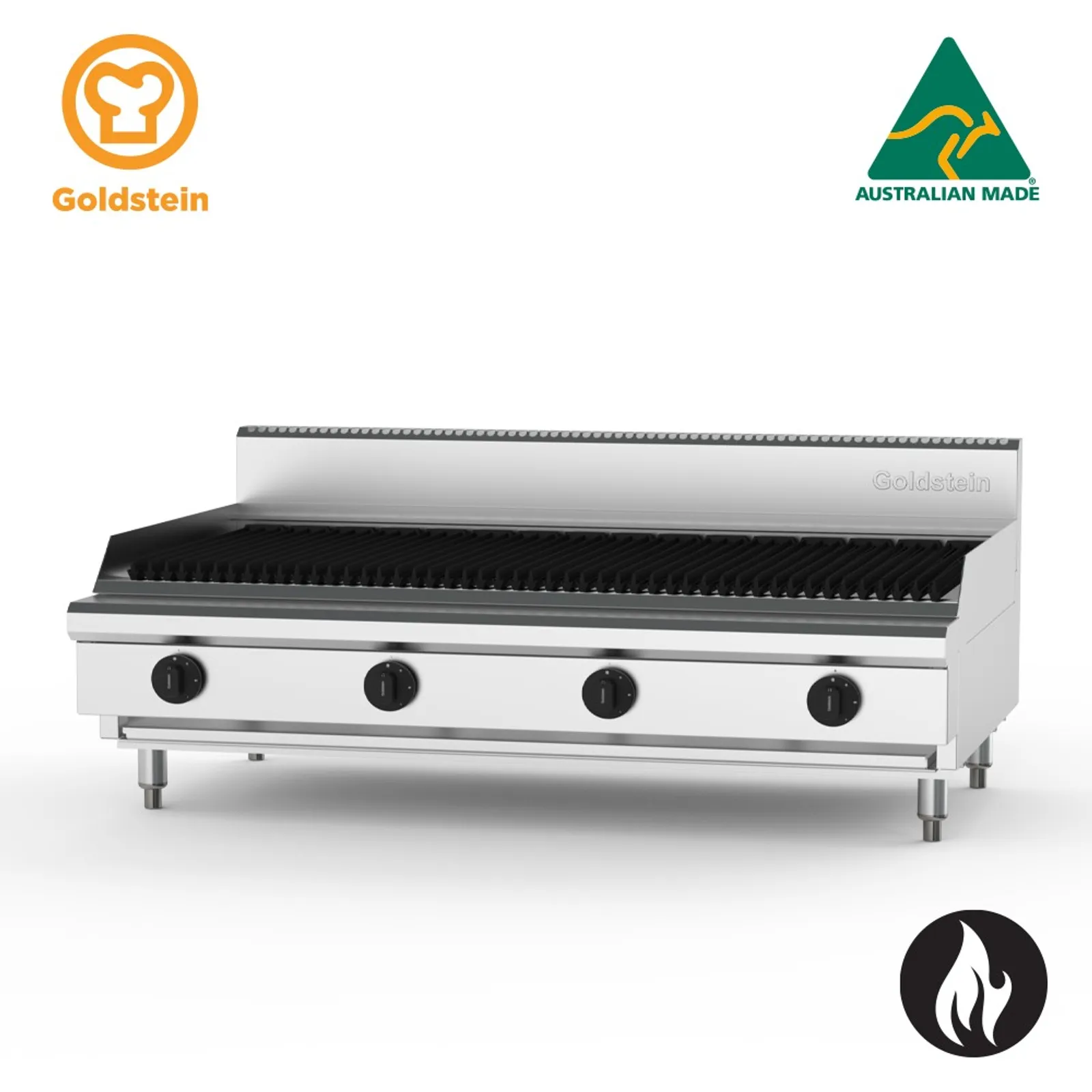 Goldstein BQG48-X - Radiant Gas 1219mm Chargrill