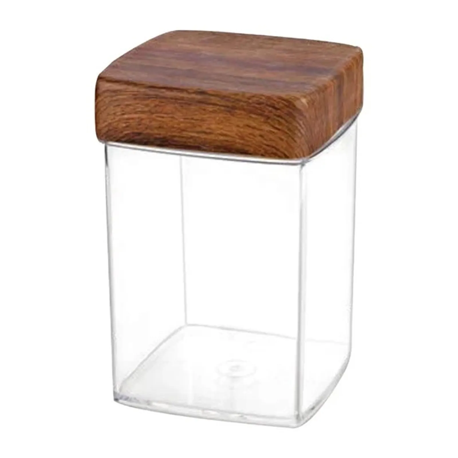 Evelin EVE10819 - Square Canister With Lid 120x120x180mm