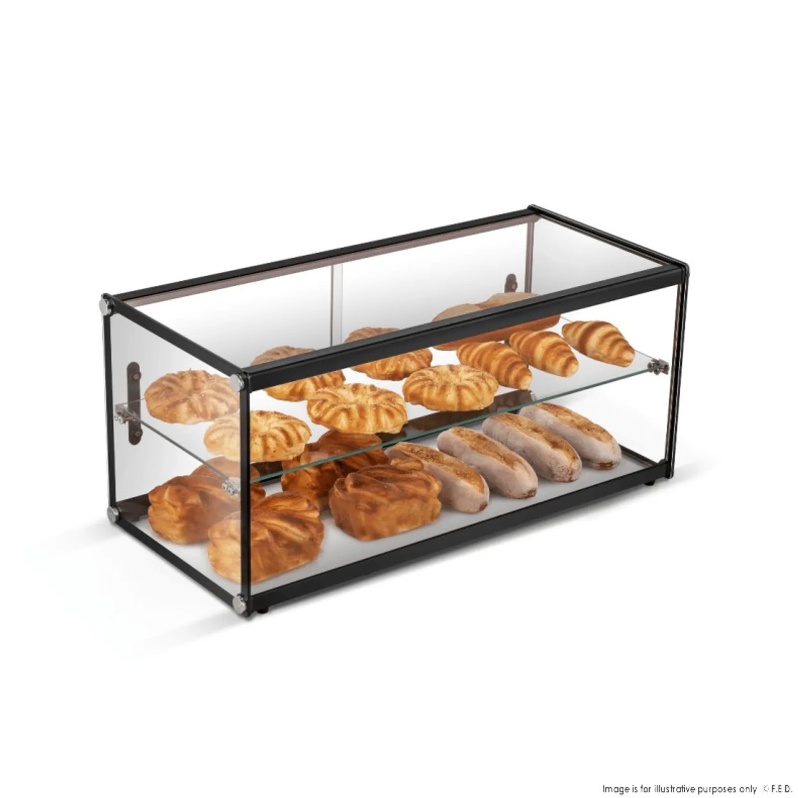 Bonvue AD2-830 - 90L Pre-assembled Two Layer Ambient Showcase