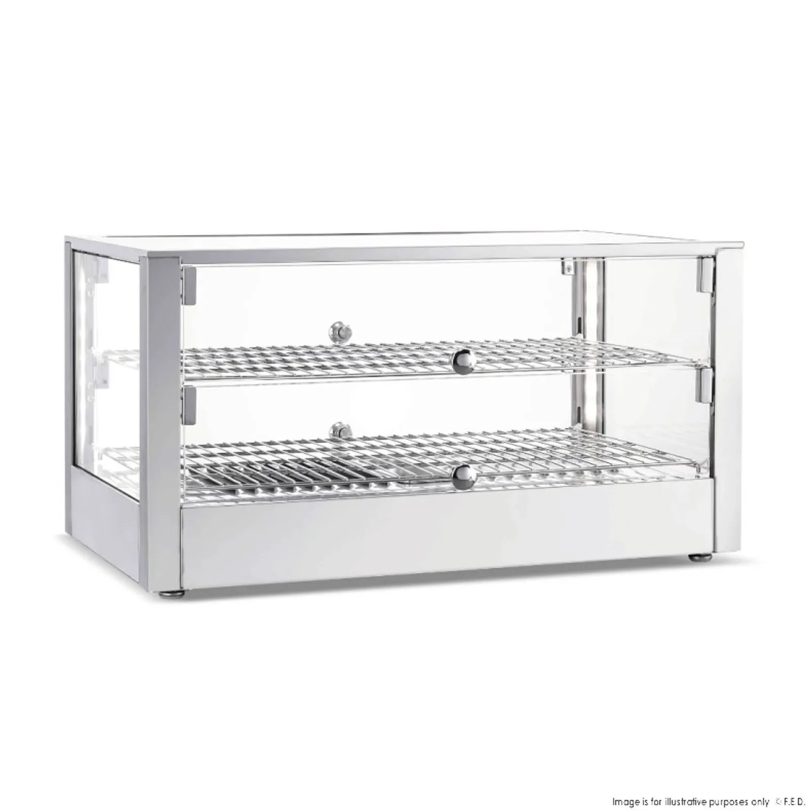 Bonvue HSW-80L - Countertop Self-Service Heated Food Display