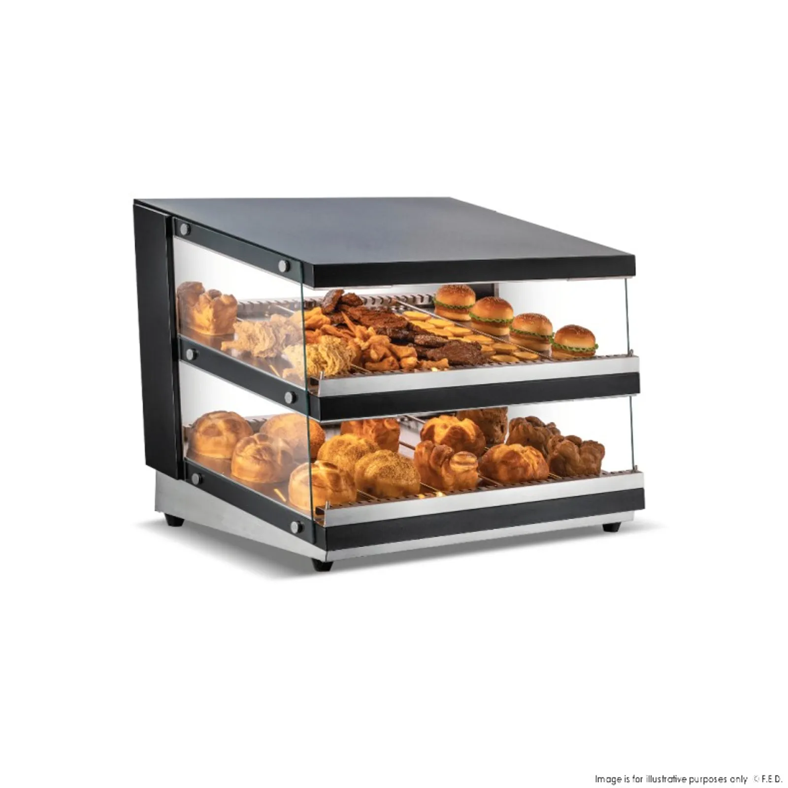 Bonvue HWB2-102 - Backfill Heated Display Cabinet