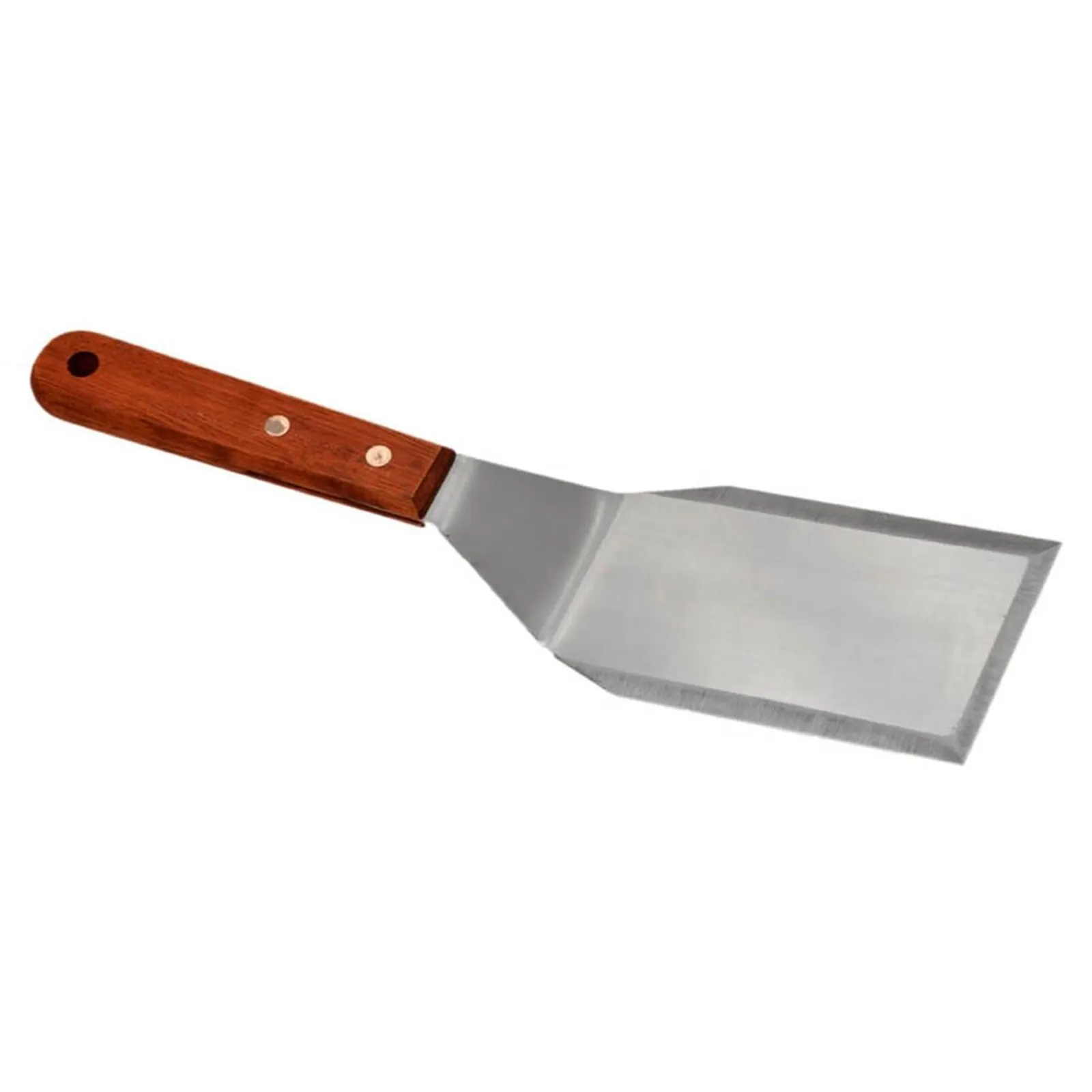 KH Classik Chef SCGRCR - Griddle Scraper 7.5cm X 11.5cm Cranked Wood Handle