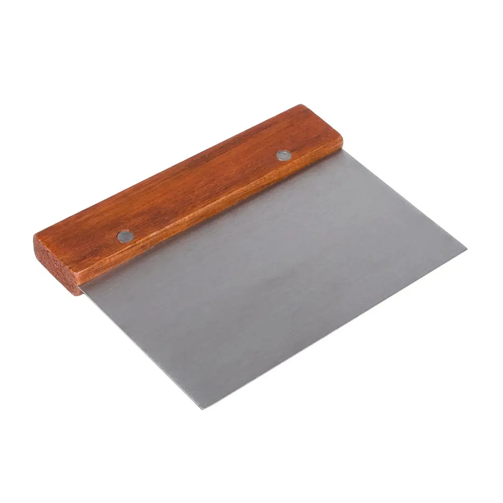 KH Classik Chef SCRDOU15 - Scraper Dough 15cm X 7.5cm Wood Handle