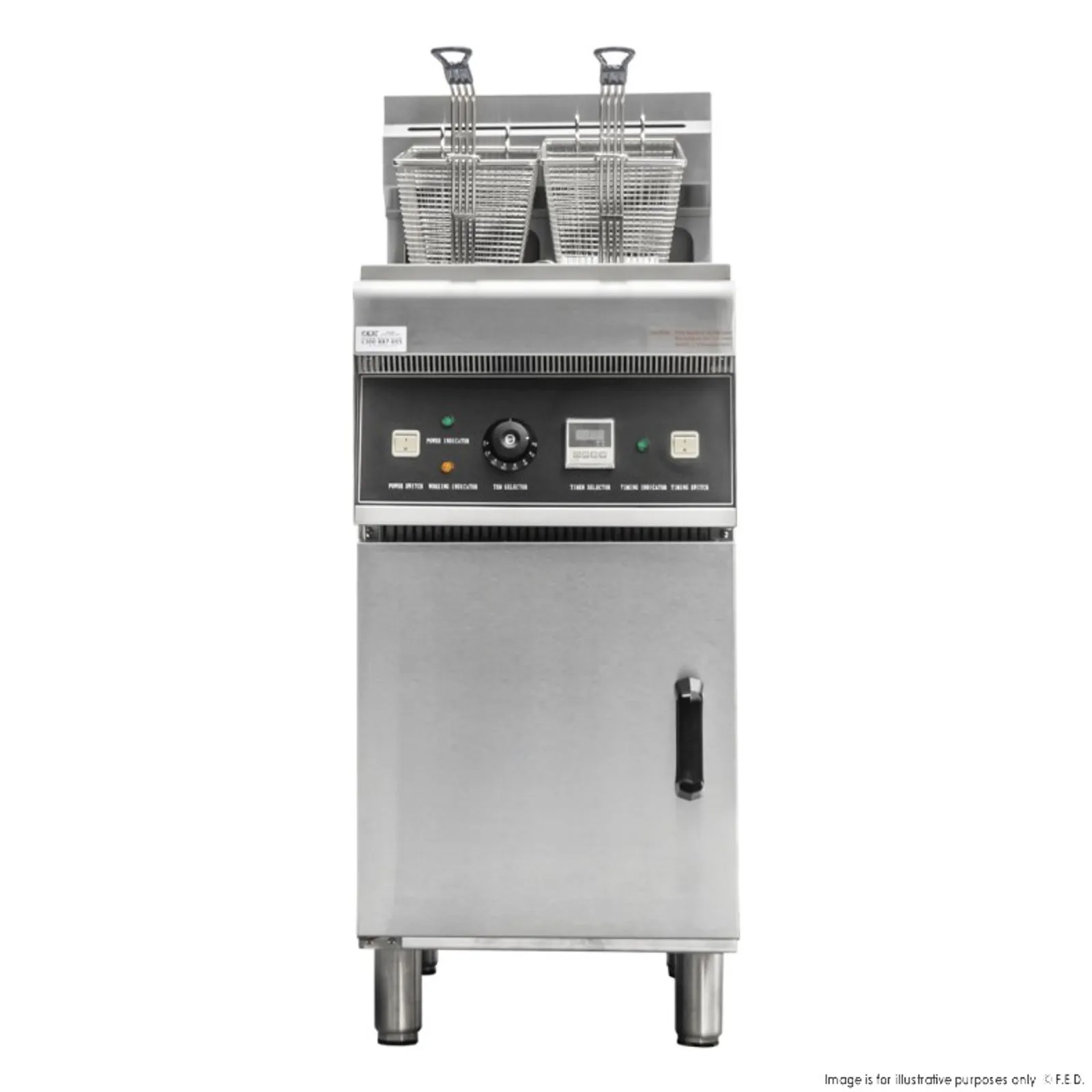 Frymax EF-28LE - 28L Oil Capacity Electric Fryer