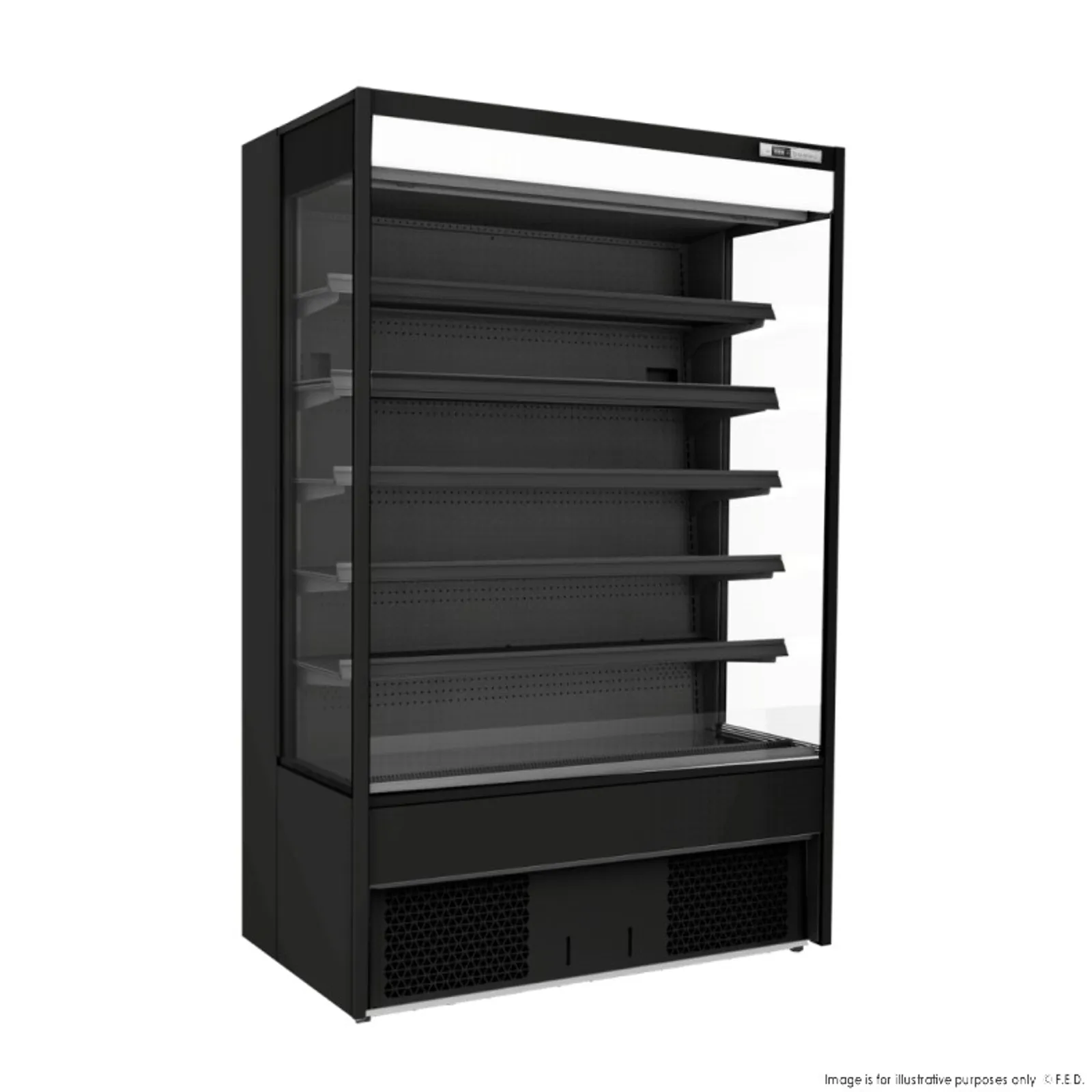 Thermaster OC-1220B - Supermarket Open Beverage Display