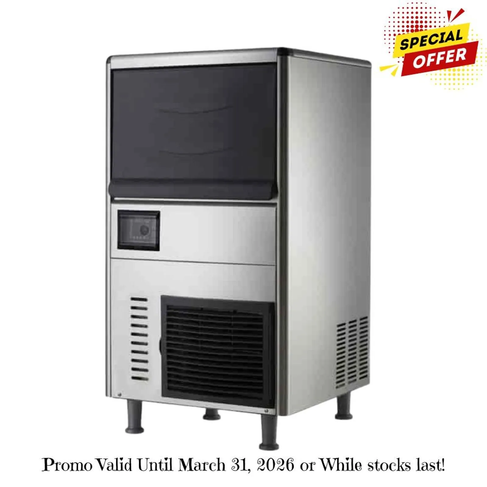 Blizzard SN-068F - Underbench Granular Ice Maker 60Kg