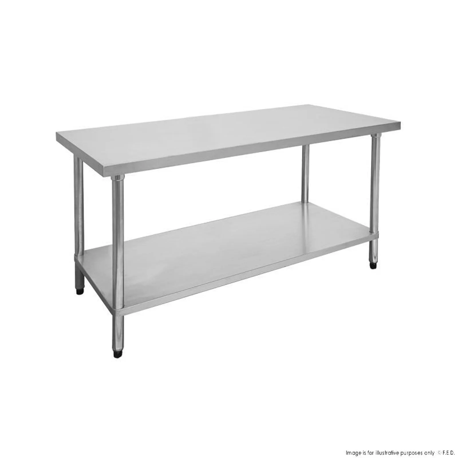 Modular Systems 0900-7-WB - Economic 304 Grade Stainless Steel Table