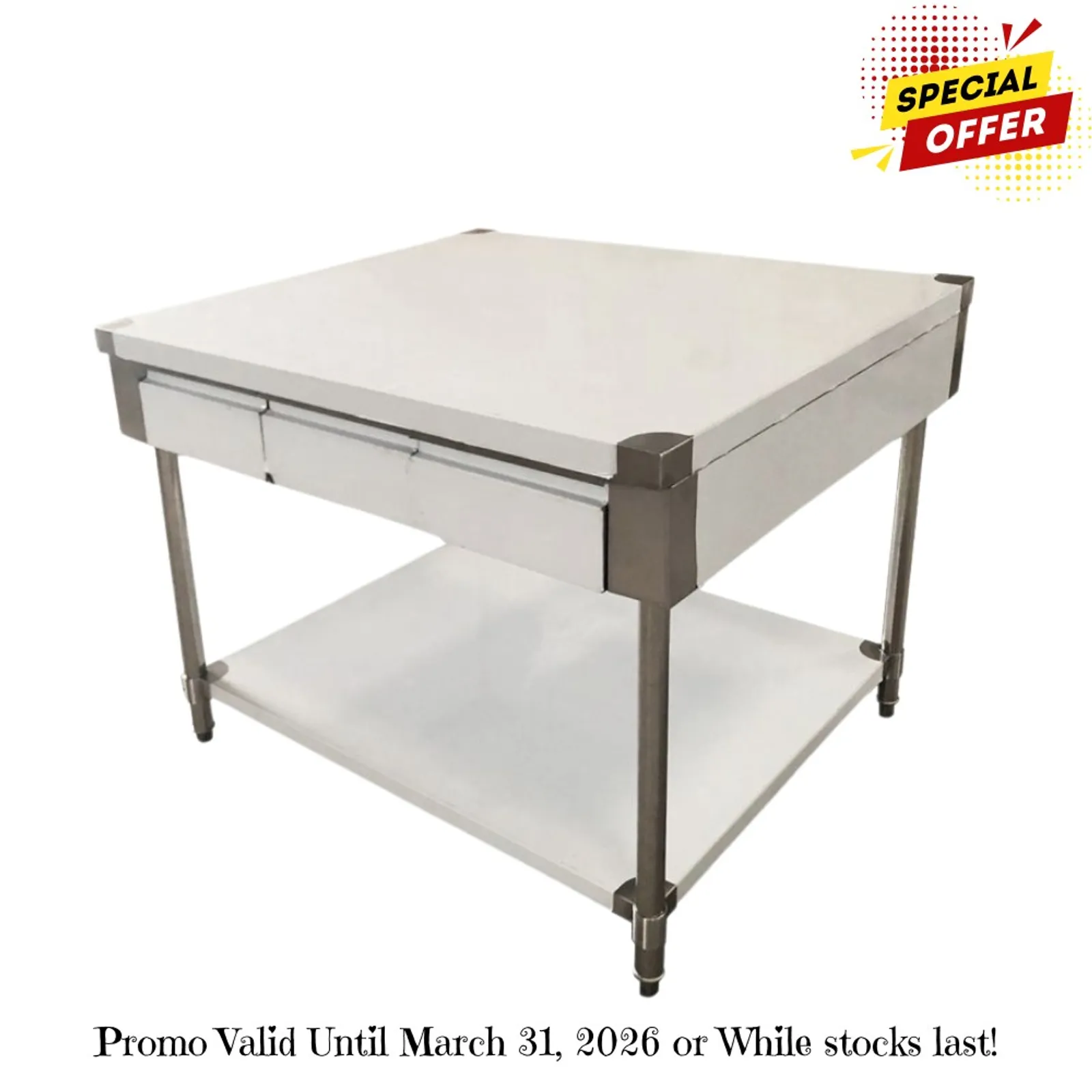 Modular System SWBD10-1200 - Workbench with 3 Drawer Each Side