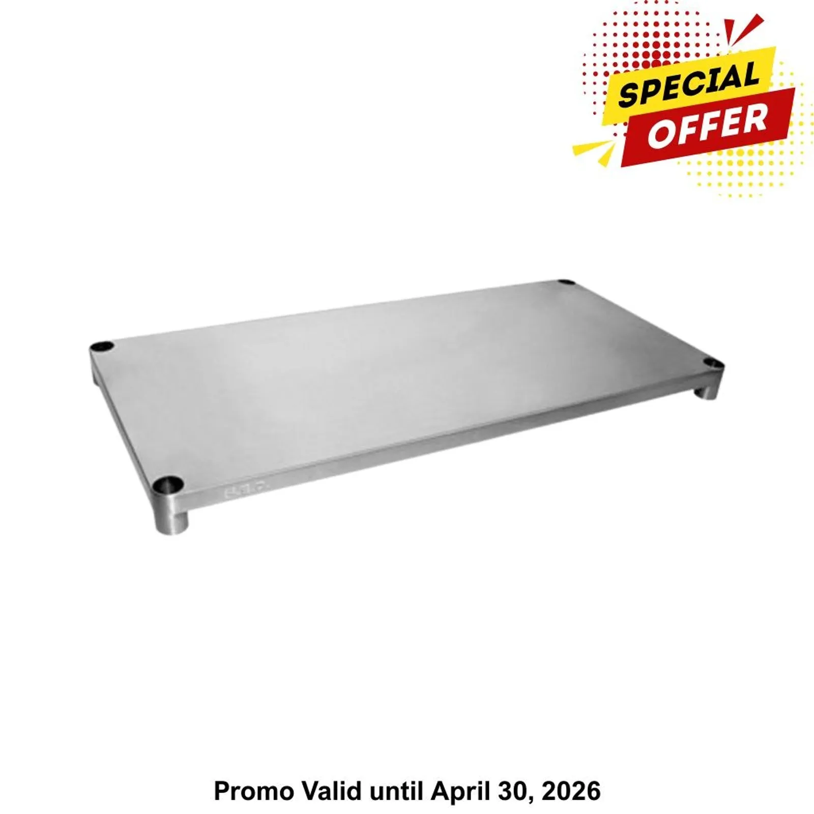 Modular System SUS7-1200/A - Solid Undershelf for Premium Range