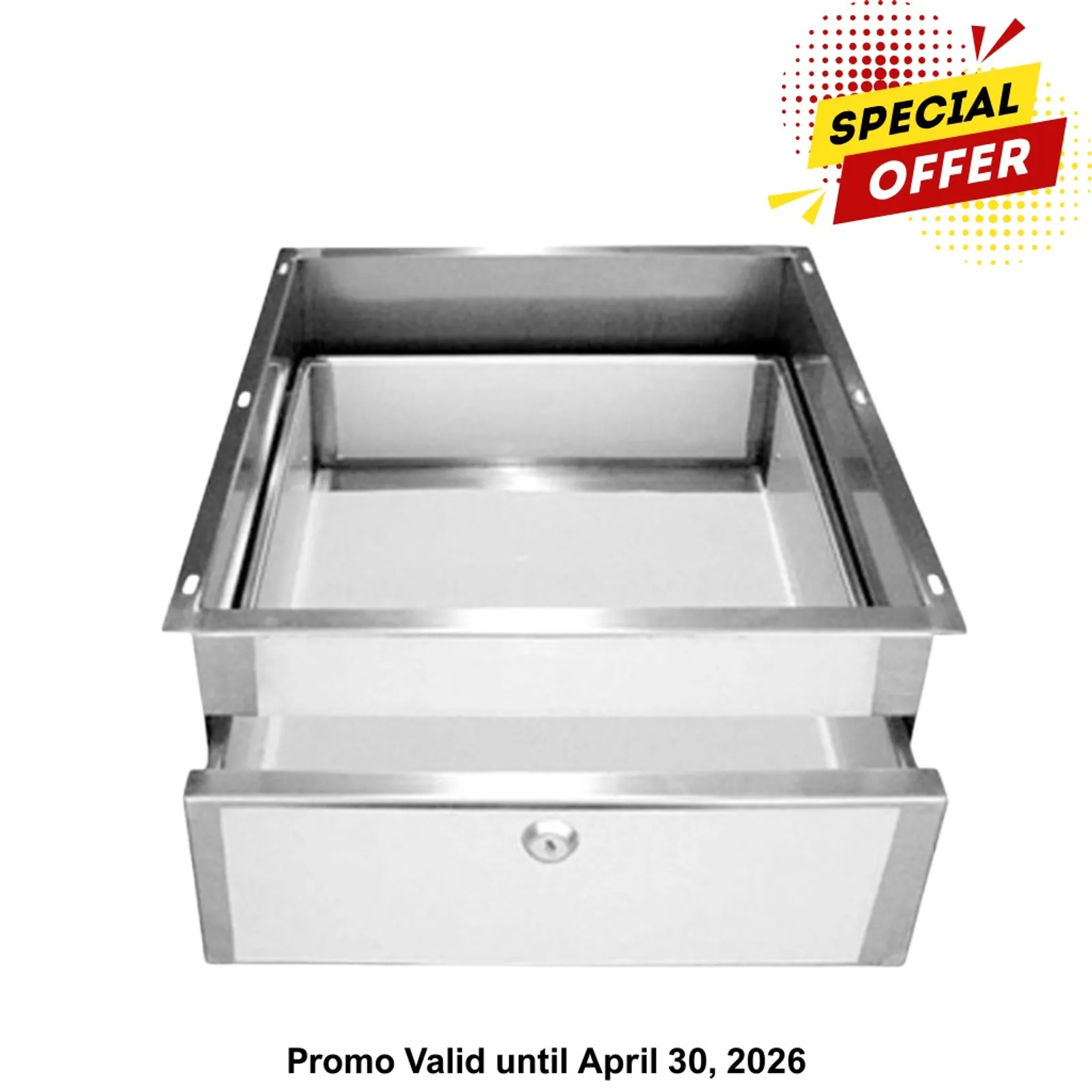 Modular System DR-01/A - Stainless Steel Drawer