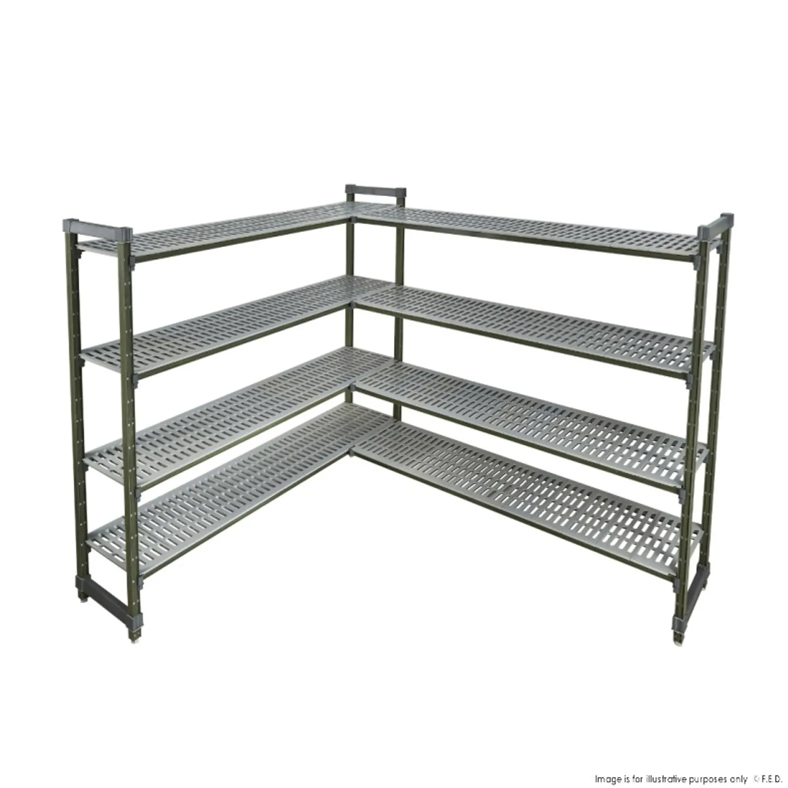 Modular Systems PCU18/60 - Poly Coolroom Shelving Starter Kit