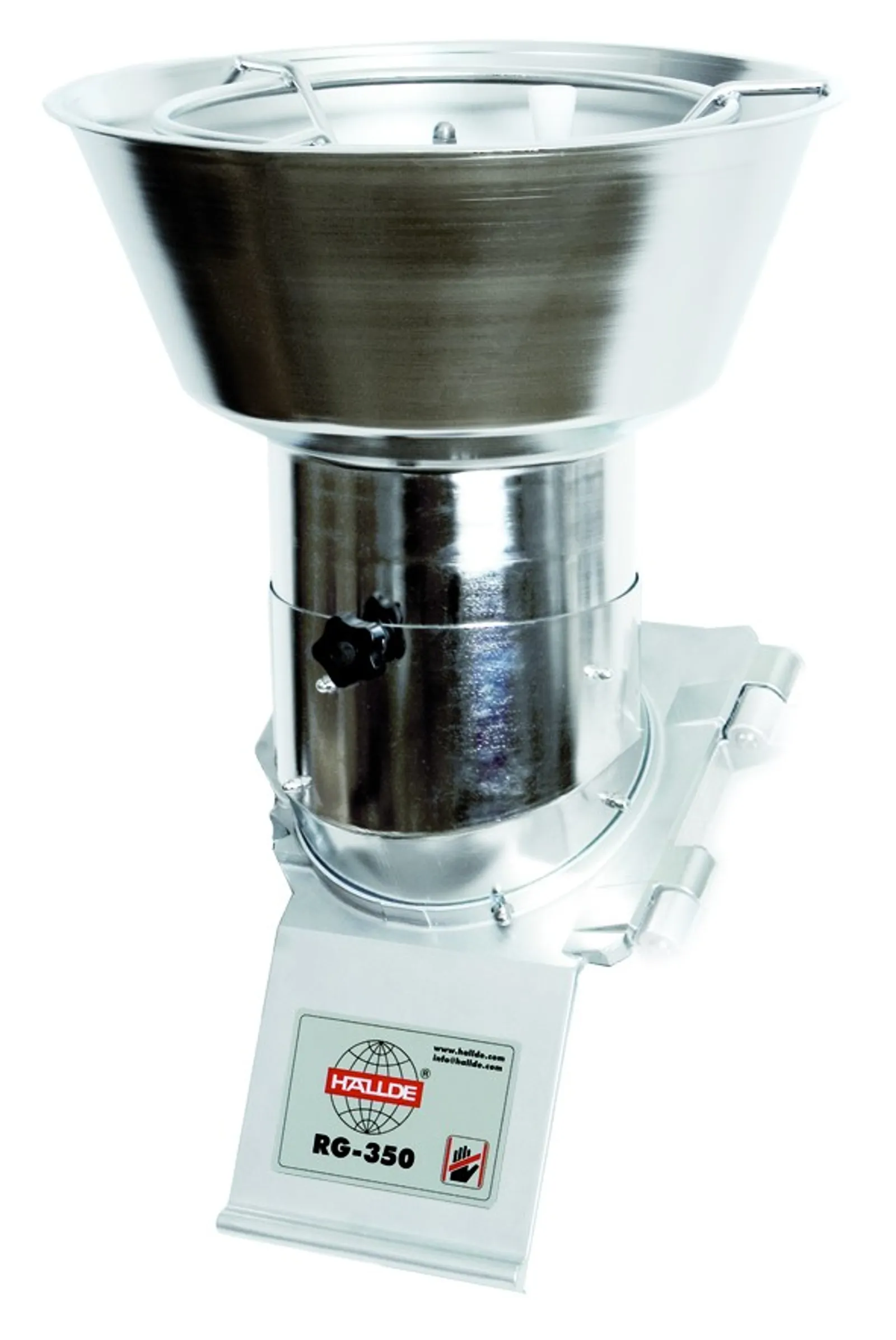 HALLDE RG-350 HA40871 Continuous Feed Hopper Assembly (Includes Feed Cylinder)