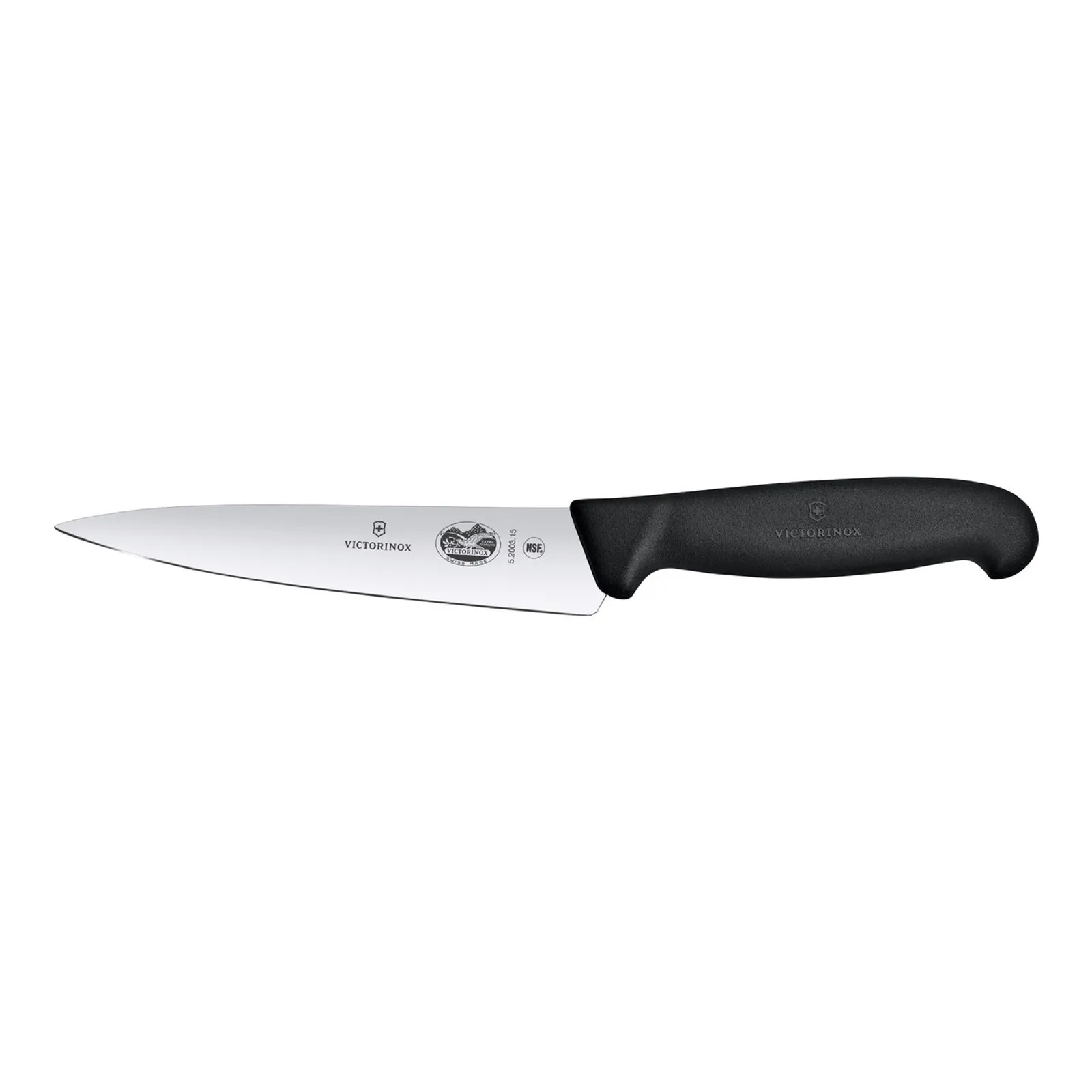 Victorinox 5.2003.15 - Cooks - Carving Knife, 15cm, Fibrox - Black
