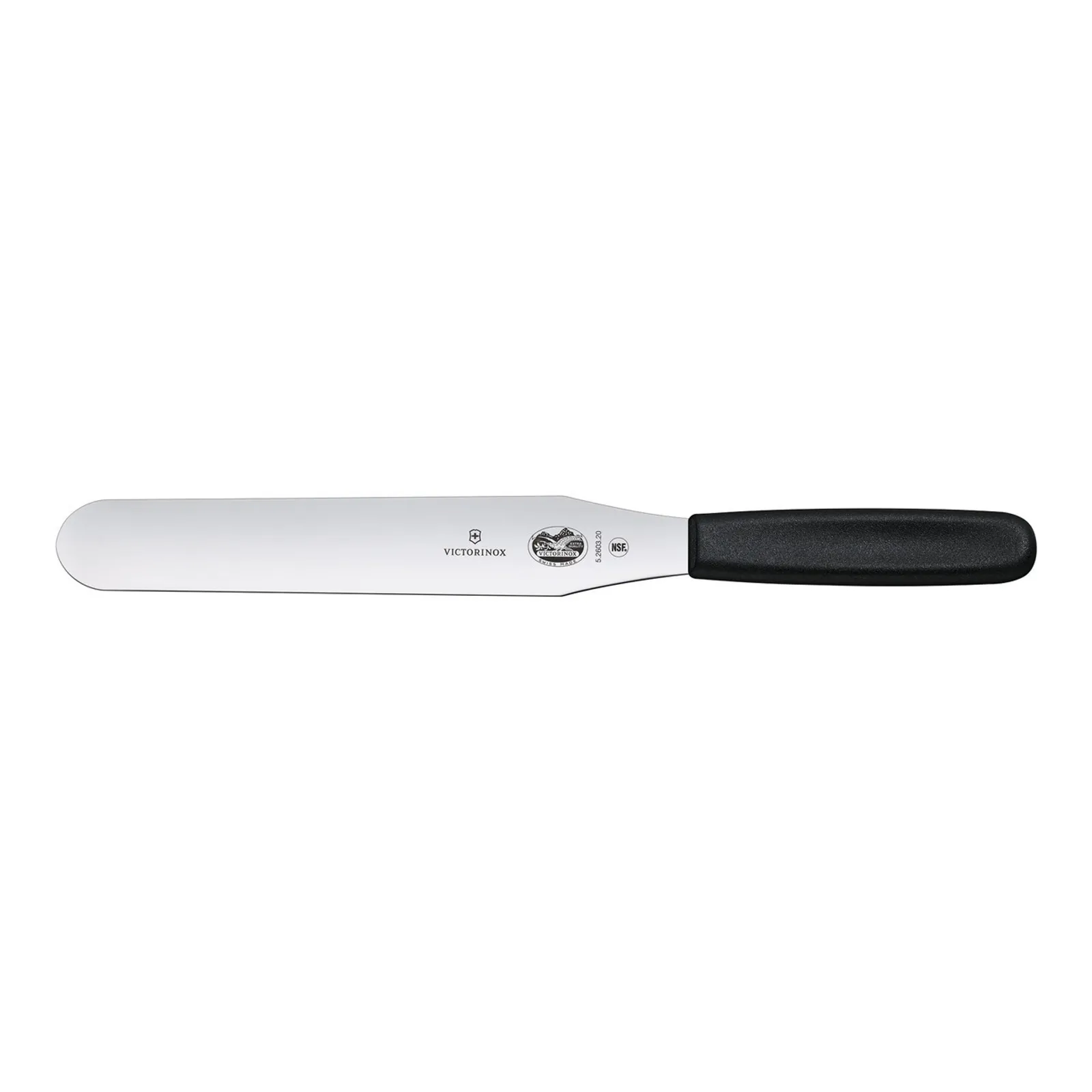 Victorinox 5.2603.20 - Spatula, 20cm, Flexible Straight Blade, Nylon - Black