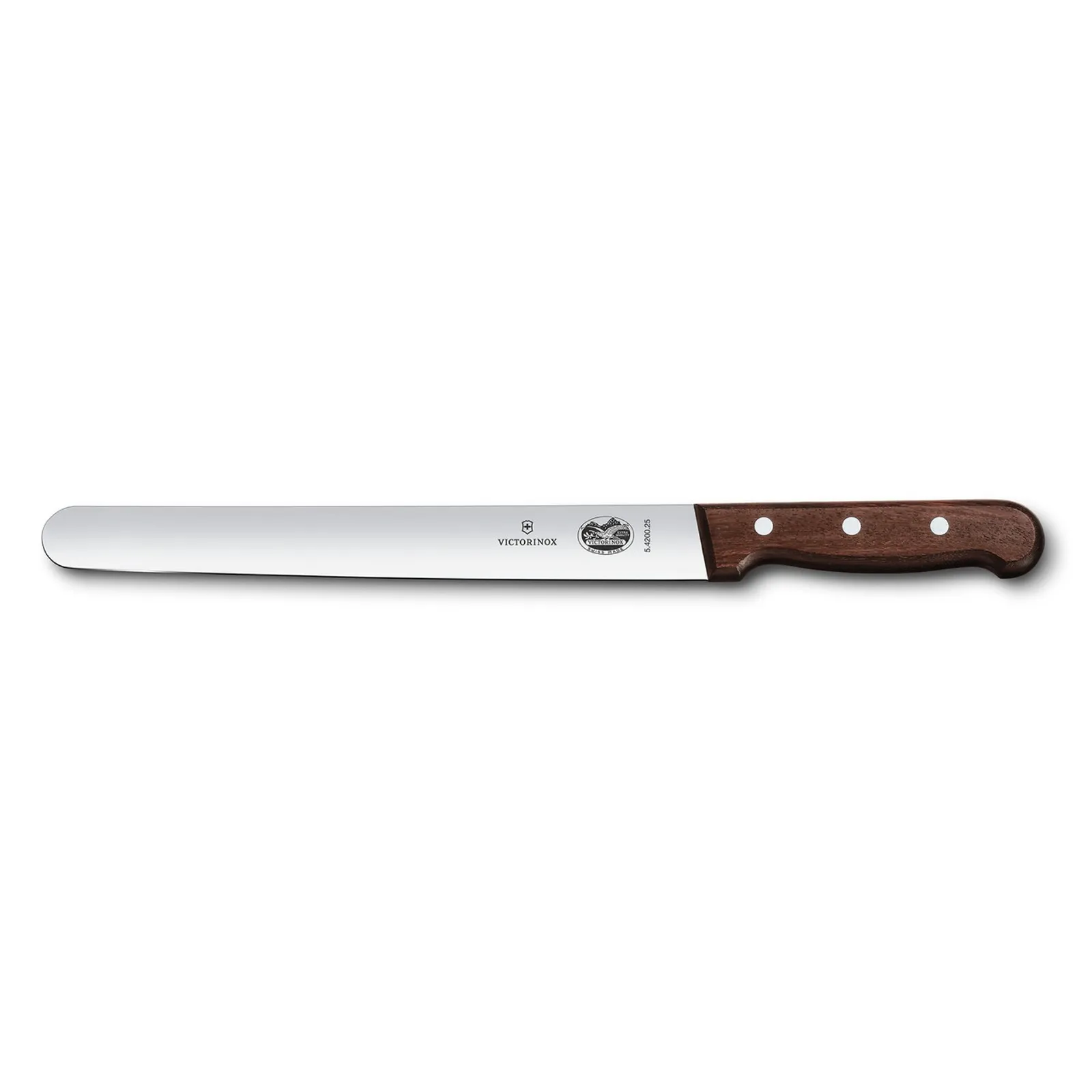 Victorinox 5.4200.36 - Slicing Knife, 36cm Round Plain Edge - Wood