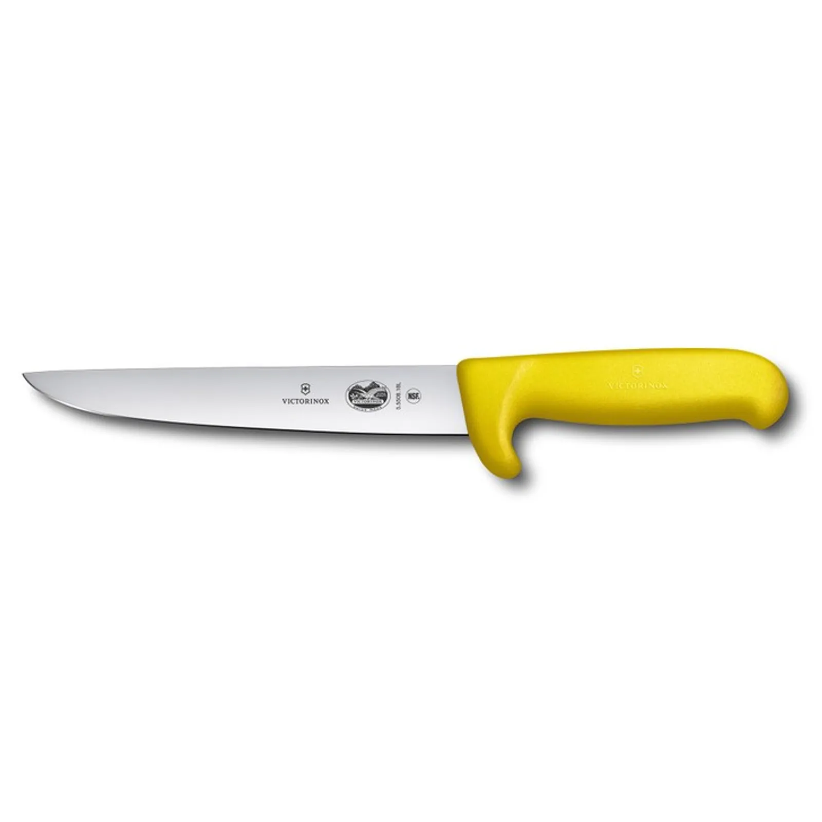 Victorinox 5.5508.18L - Sticking Knife, 18cm, Safety Nose, Fibrox Yellow