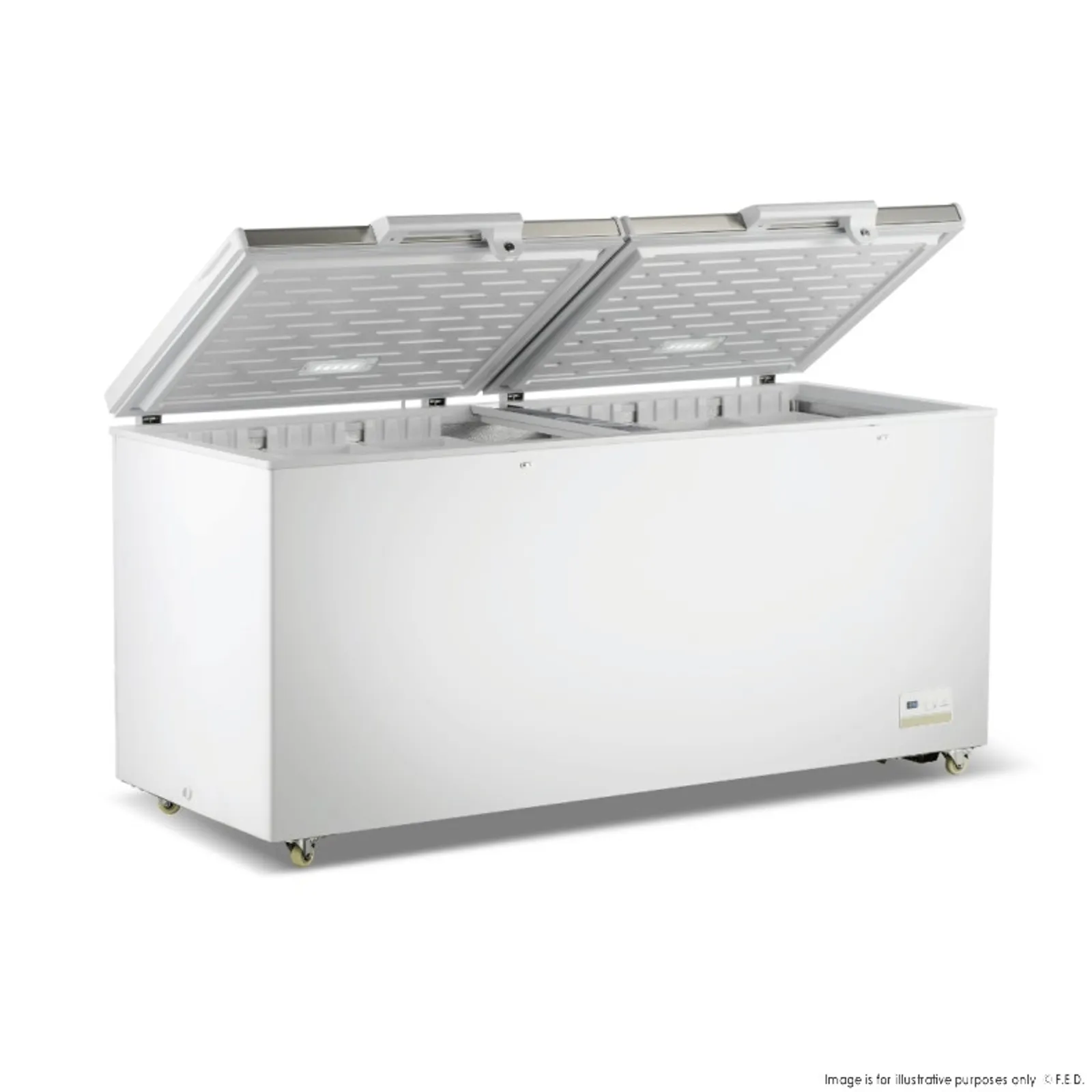 Thermaster BD600F - 600L Chest Freezer with Stainless Steel Lid