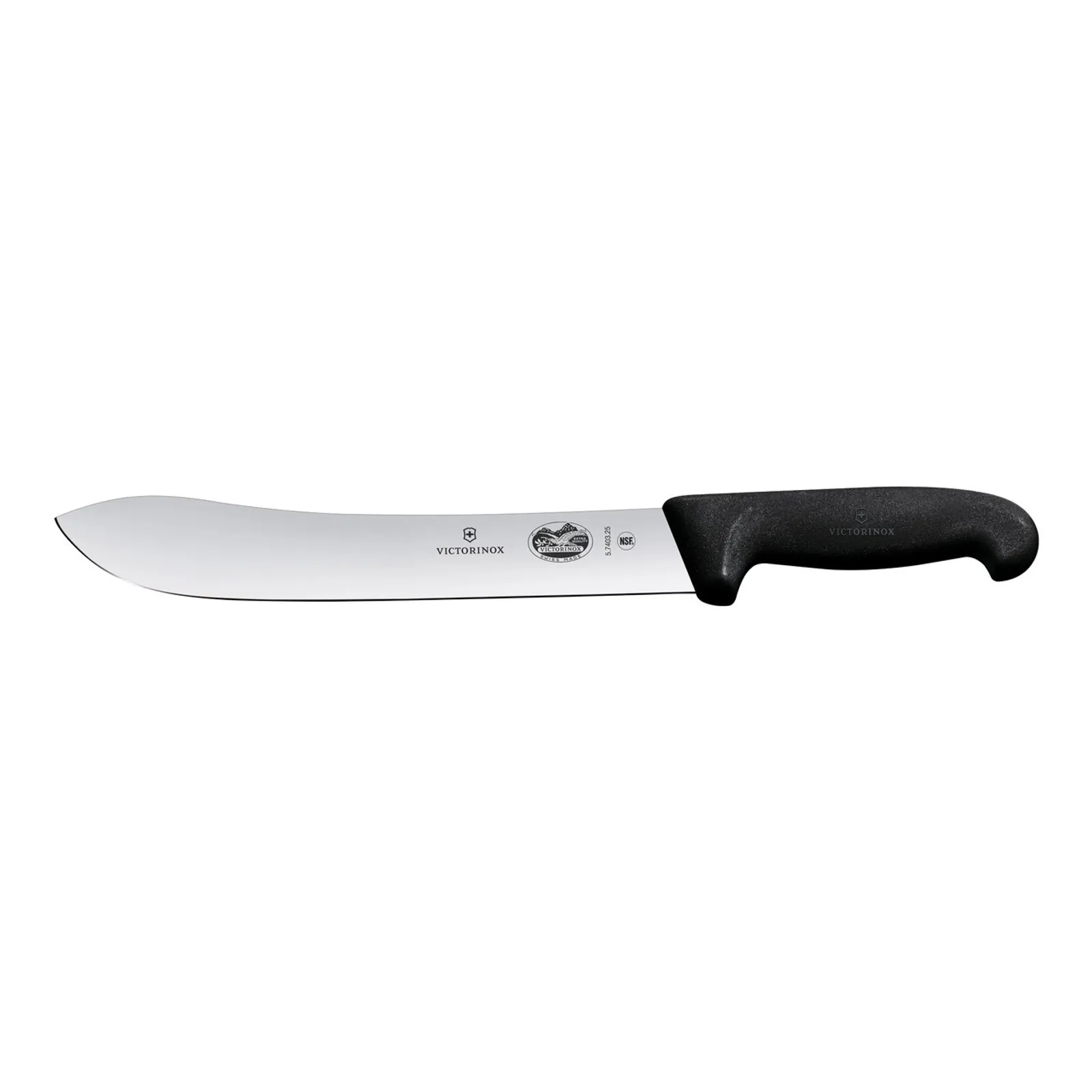 Victorinox 5.7403.36 - Butchers Knife, 36cm Wide Tip Blade, Fibrox - Black
