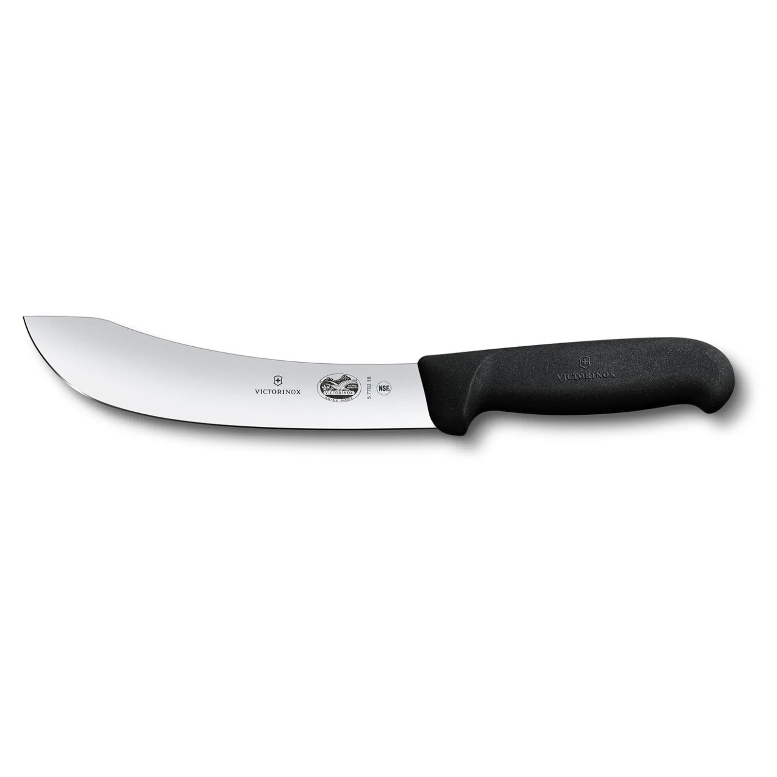 Victorinox 5.7703.15 - Skinning Knife, 15cm German Type, Fibrox - Black