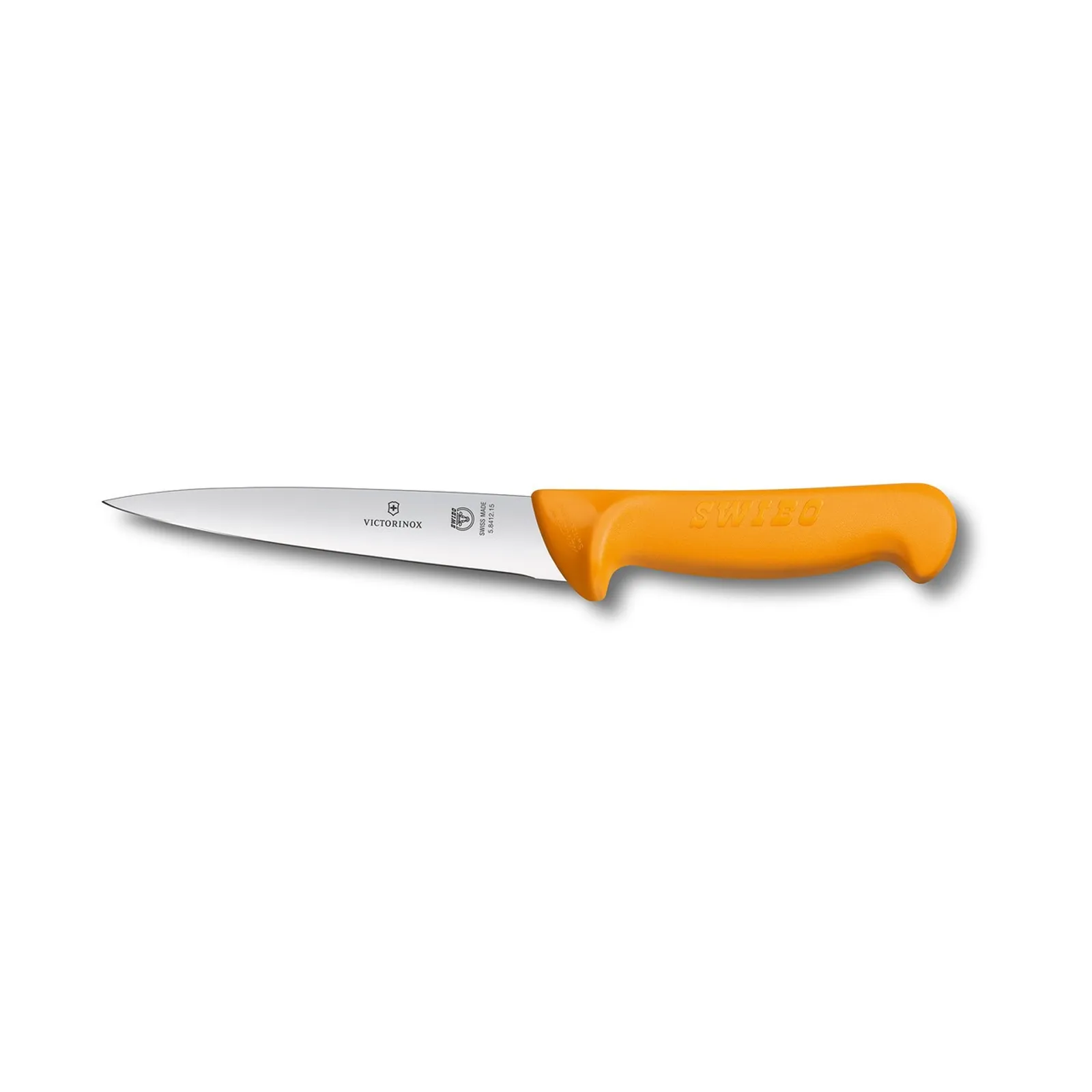 Victorinox 5.8412.18 - Swibo Boning & Sticking Knife, 18cm Blade - Yellow