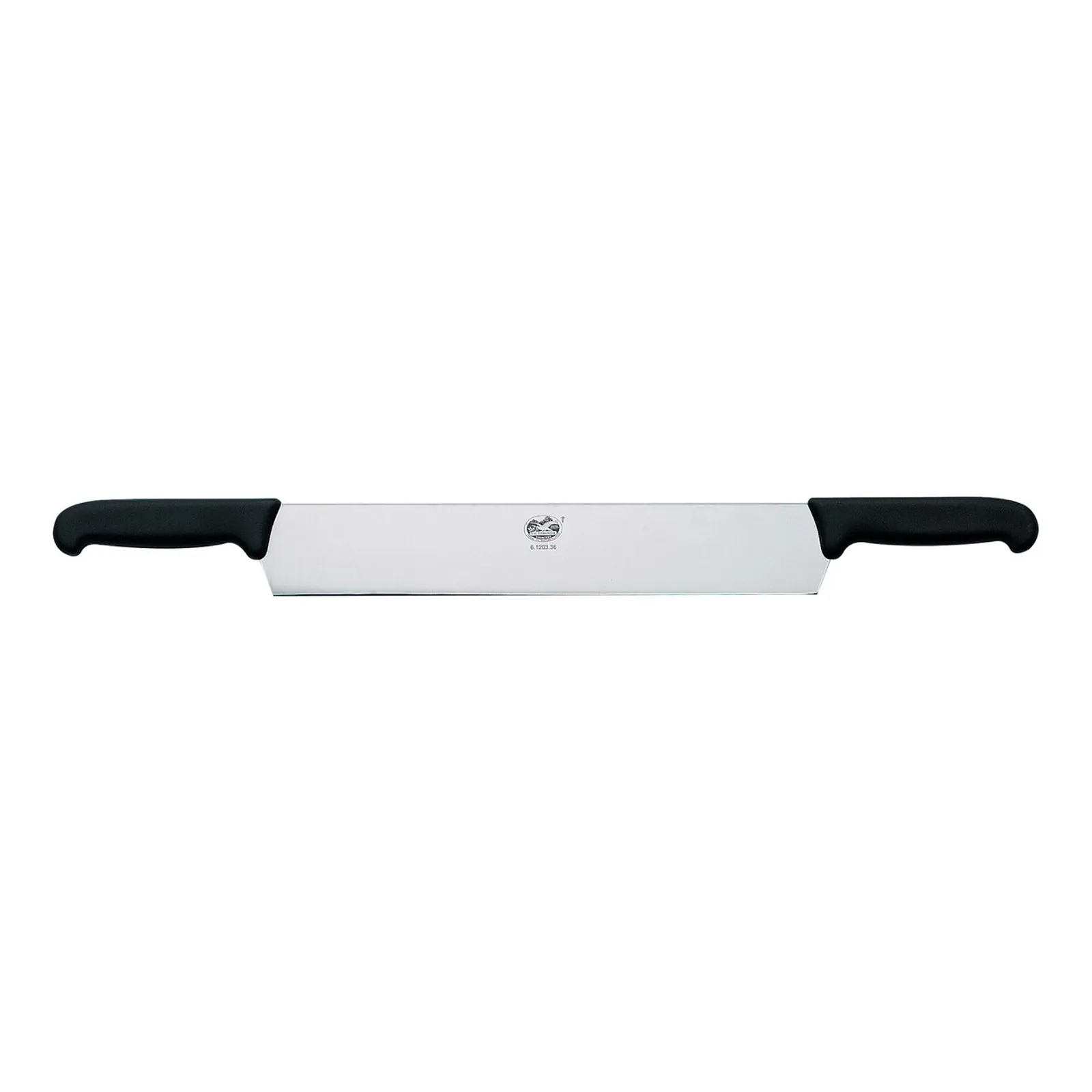 Victorinox 6.1203.36 - Cheese Knife, 2 Handle, 36cm Blade, Fibrox Black