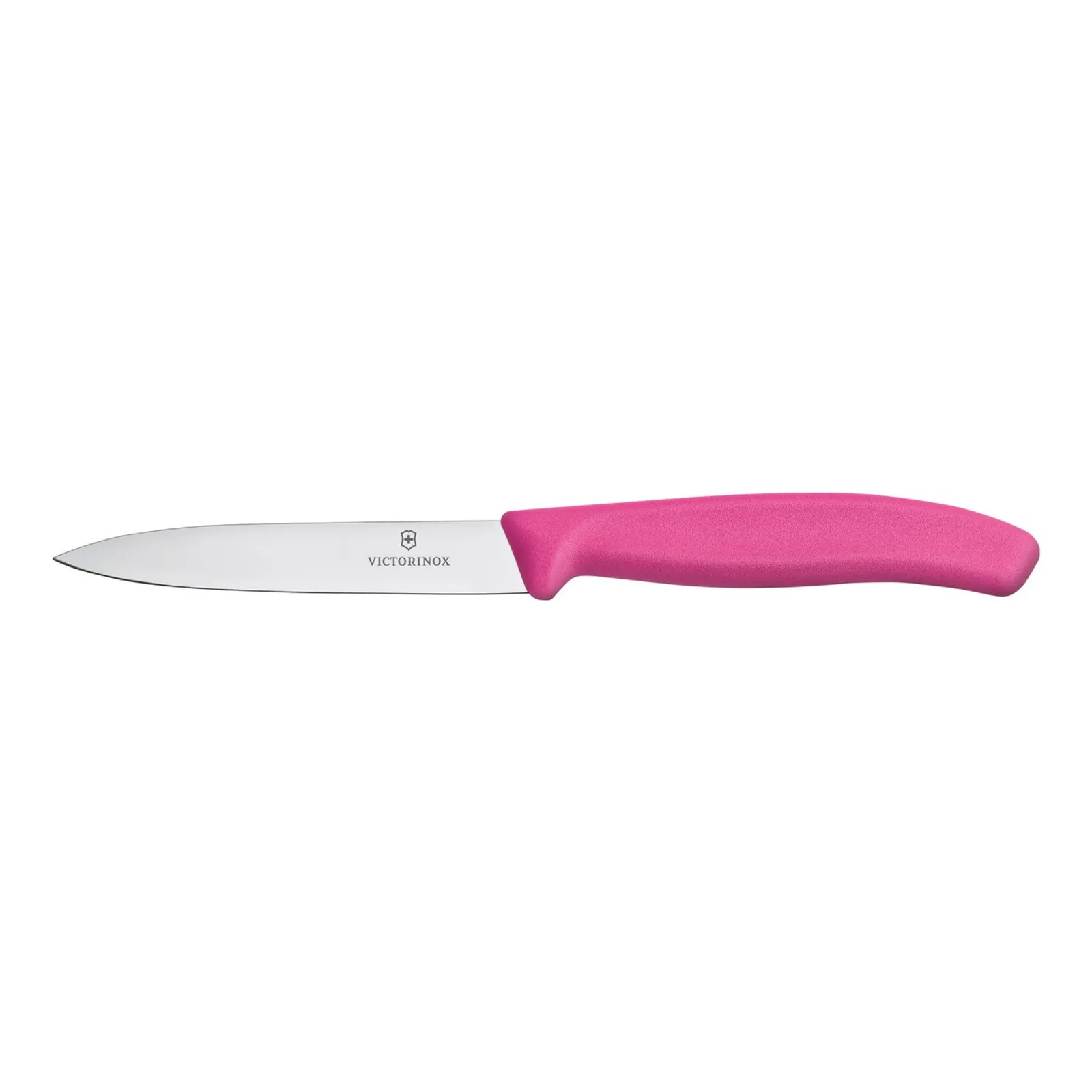 Victorinox 6.7796.L5B - Paring Knife, 10 cm Pointed Tip, Wavy + Str Edge, 2 pc Set, Pink