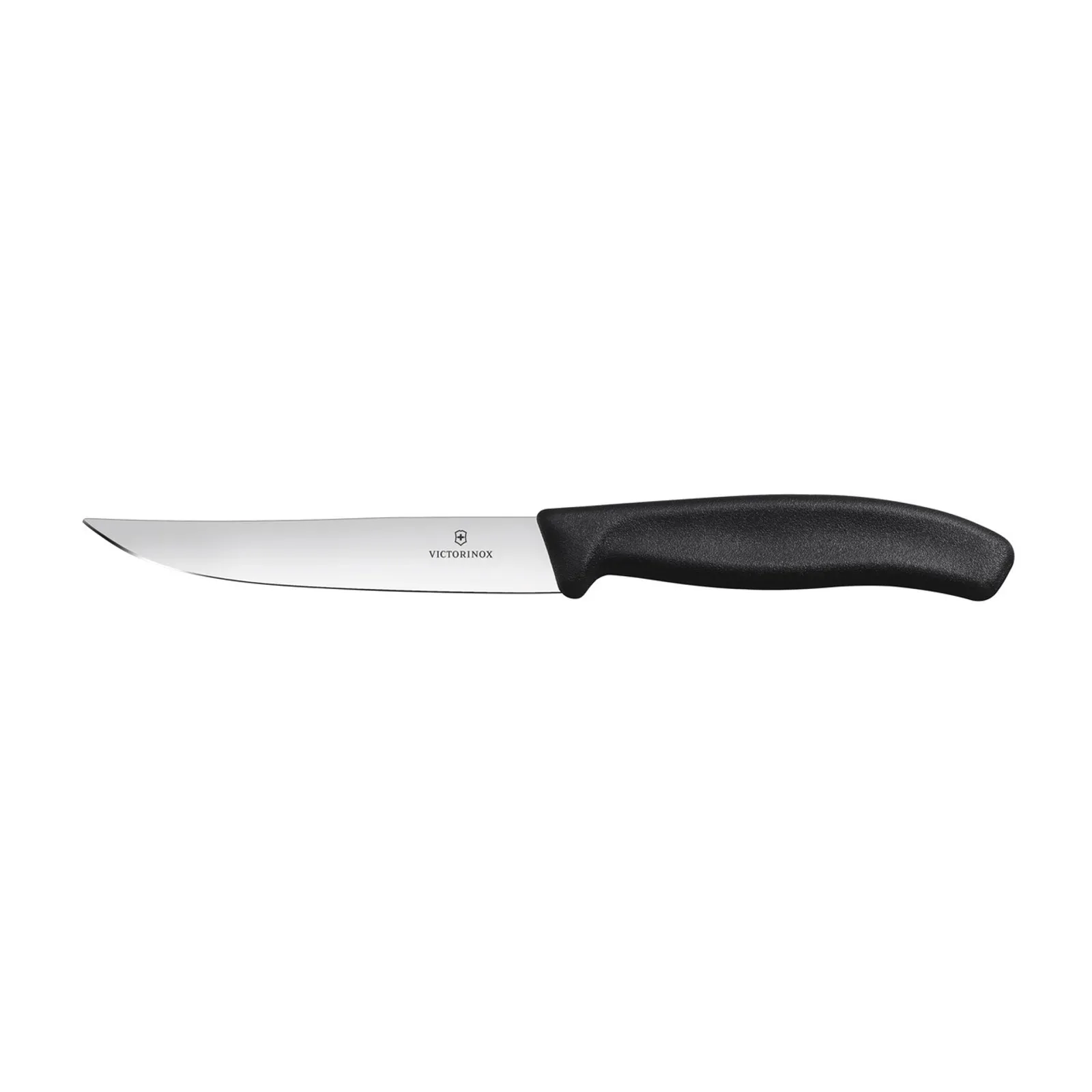Victorinox 6.7903.12 - Steak Knife 12cm, Wide Blade, Straight Edge, Classic, Black