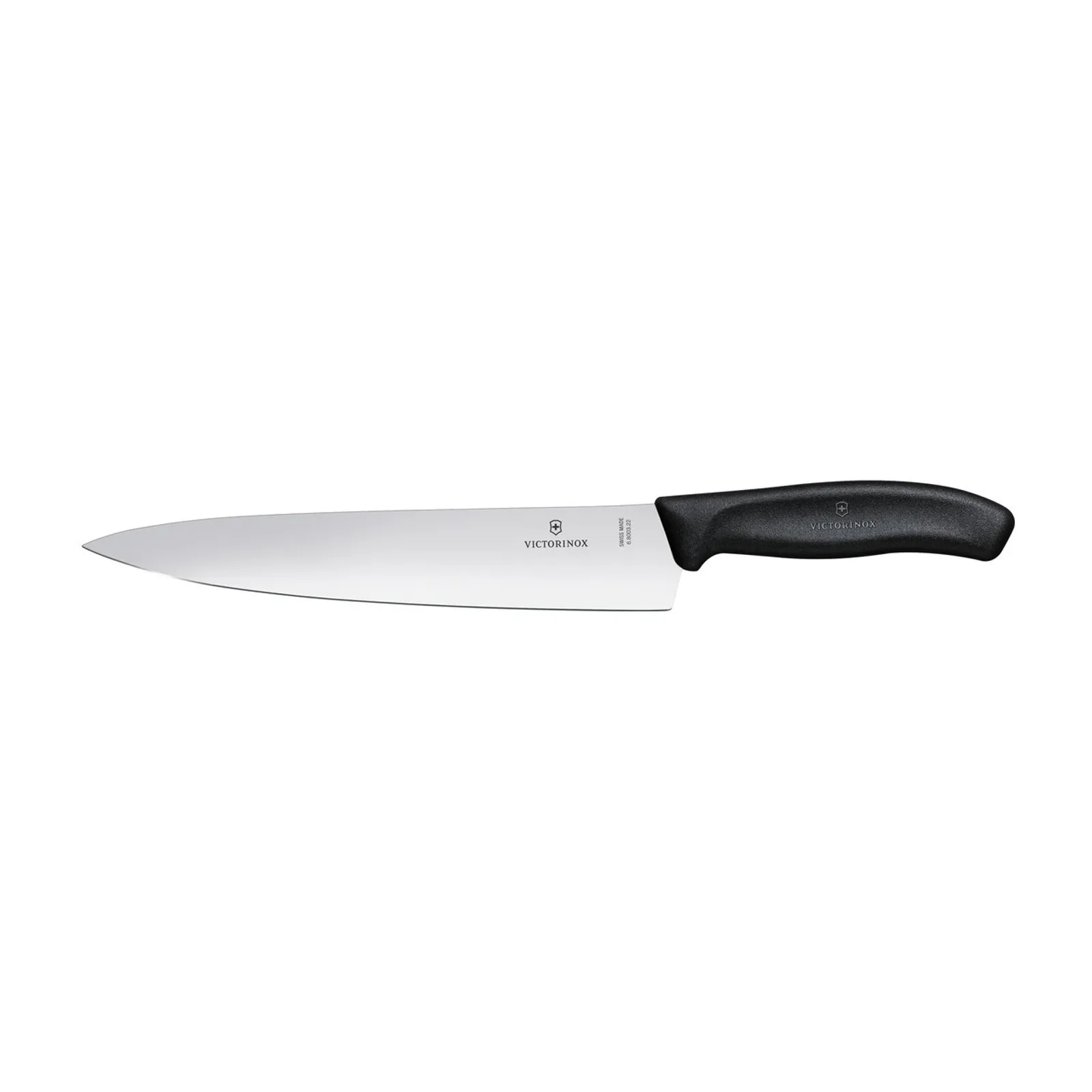 Victorinox 6.8003.22G - Cooks-Carving Knife 22cm, Classic, Black, Gift Boxed