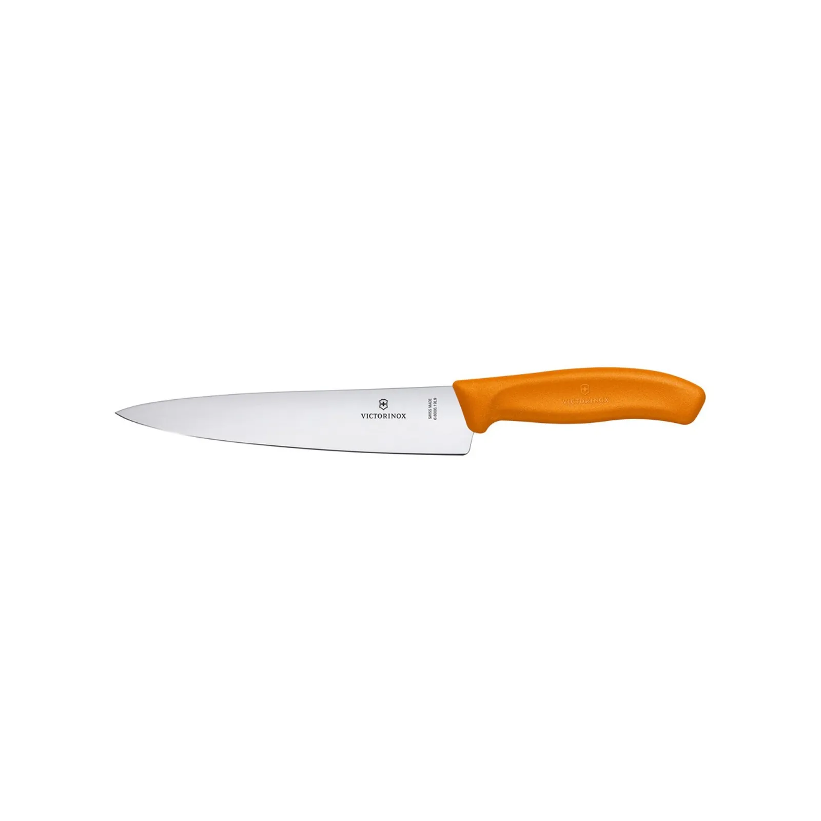 Victorinox 6.8006.19L9B - Cooks-Carving Knife 19cm, Classic, Orange, Blister