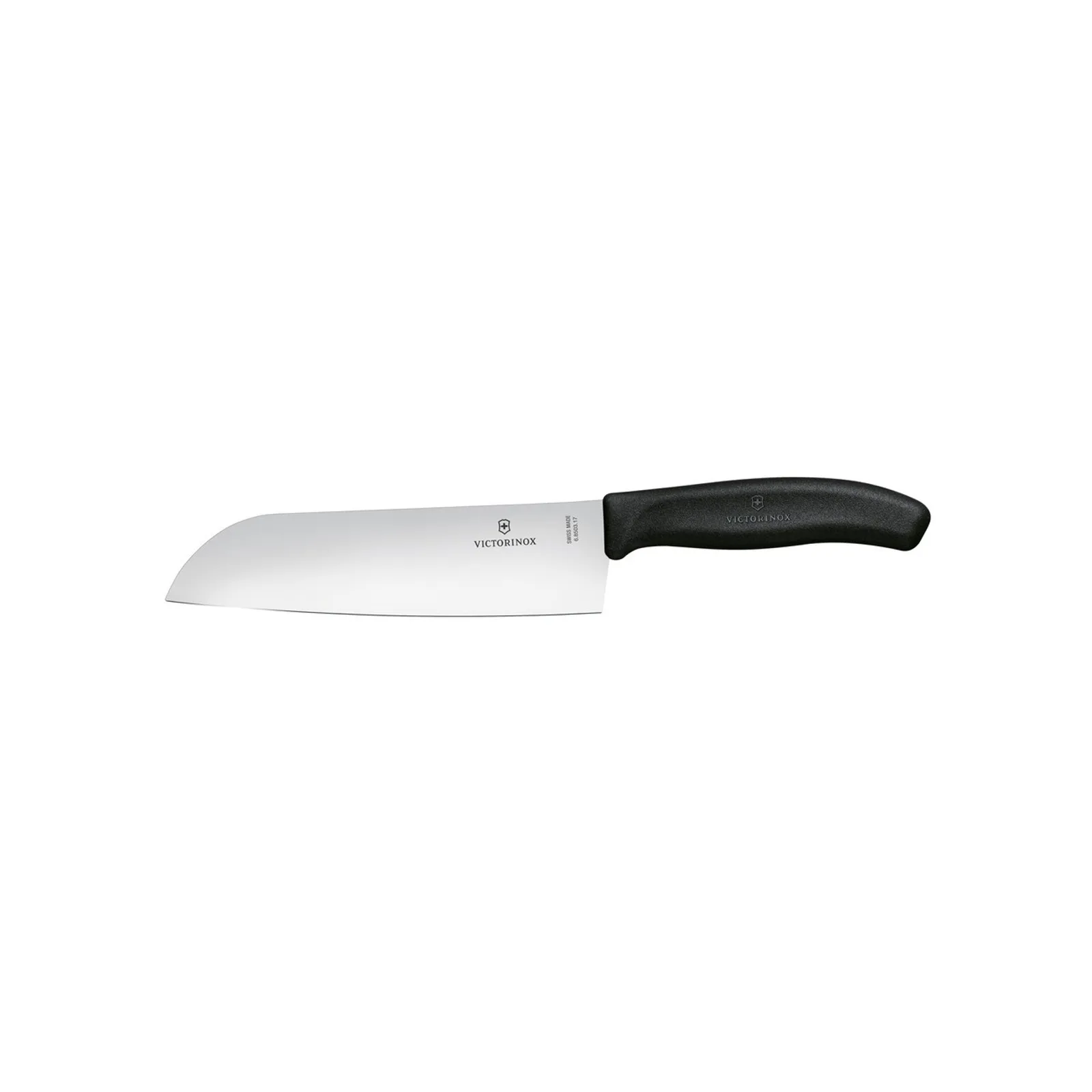 Victorinox 6.8503.17G - Santoku Knife, 17cm, Classic, Black, Gift Boxed