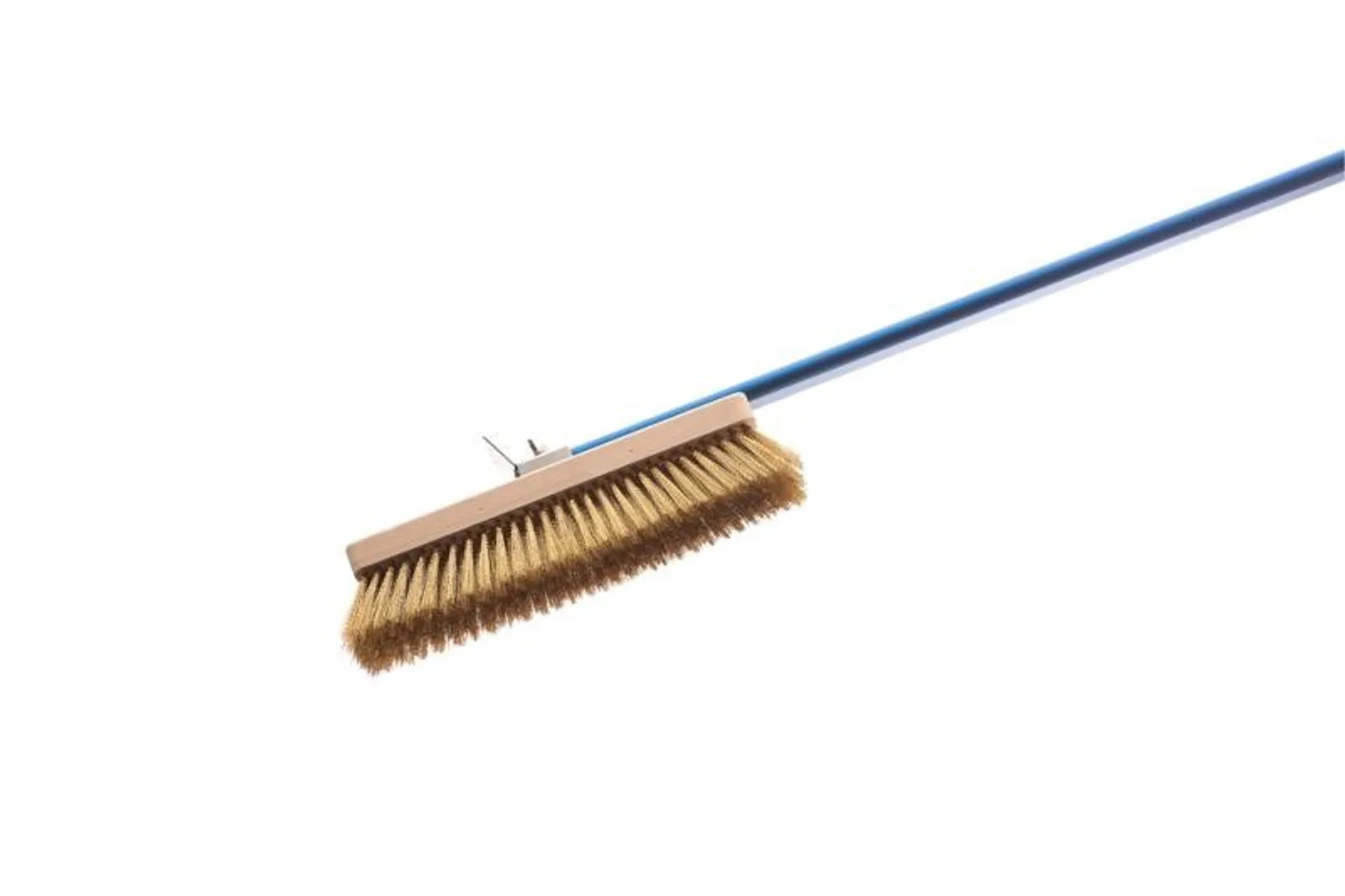 GI Metal AC-SP2 - Azzurra 164cm Swivel Brass Bristle Pizza Oven Brush
