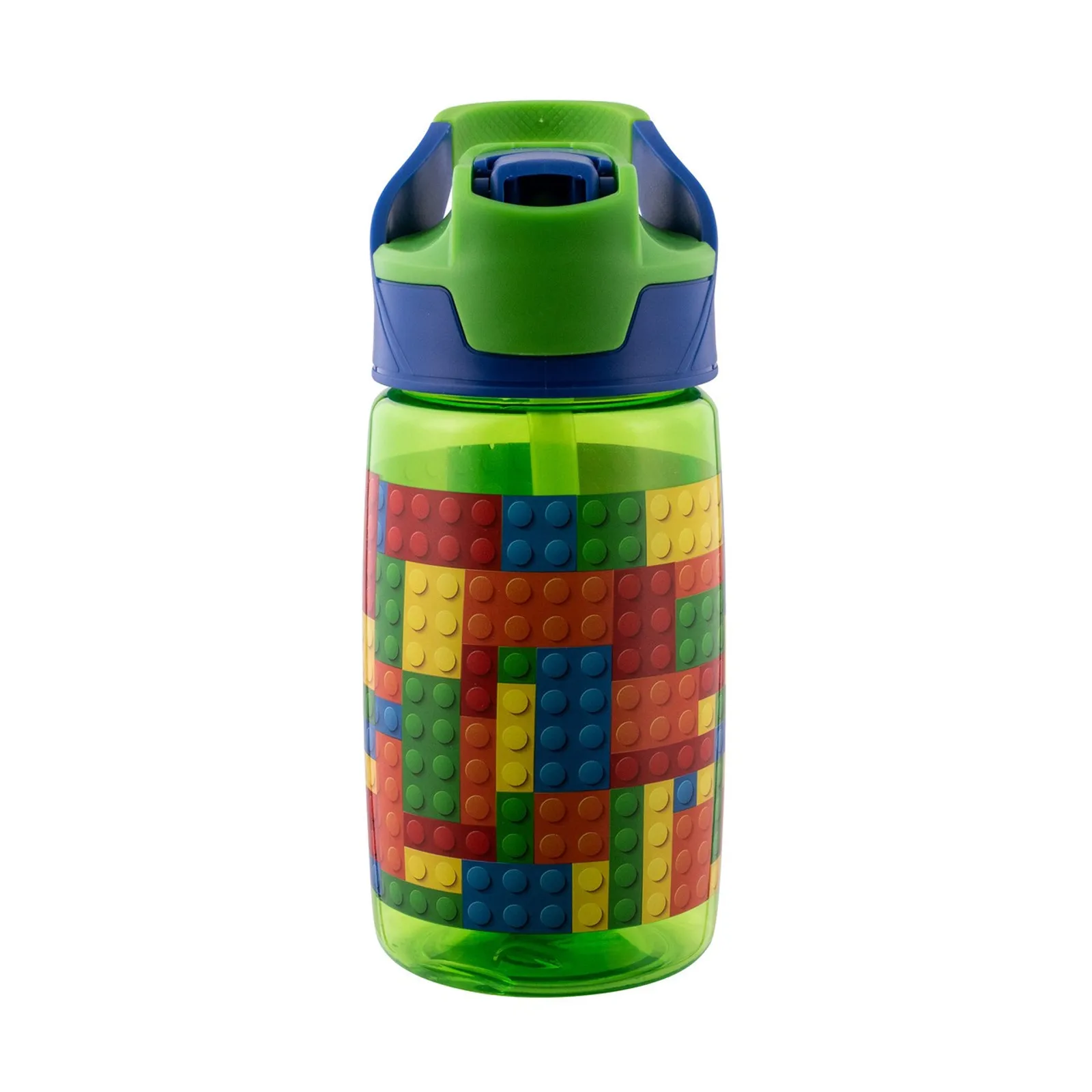 Avanti 13370 - Yum Yum Tritan Bottle 450ml - Building Blocks