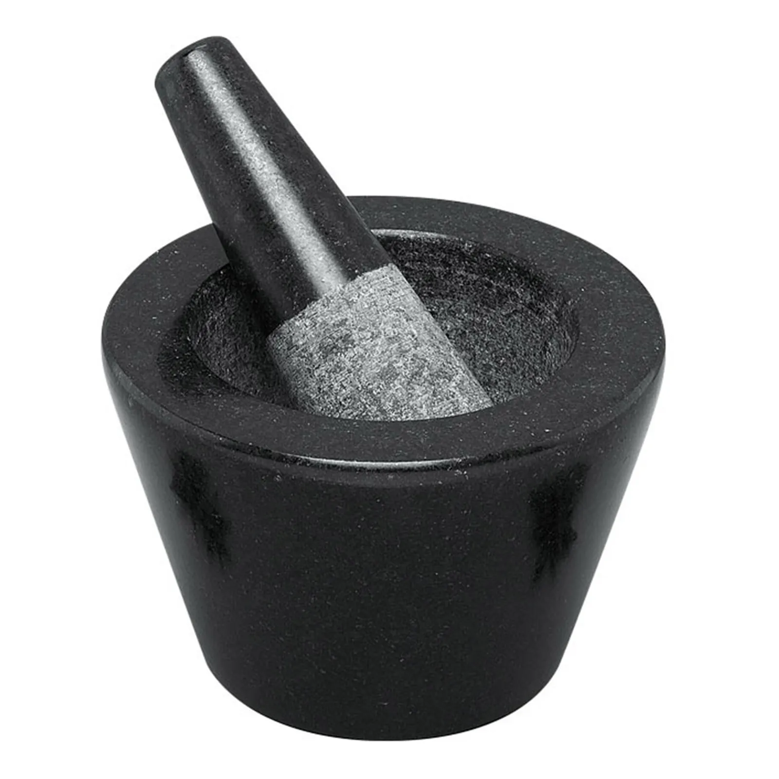 Avanti 12828 - Mini Conical Mortar and Pestle, 13cm - Black