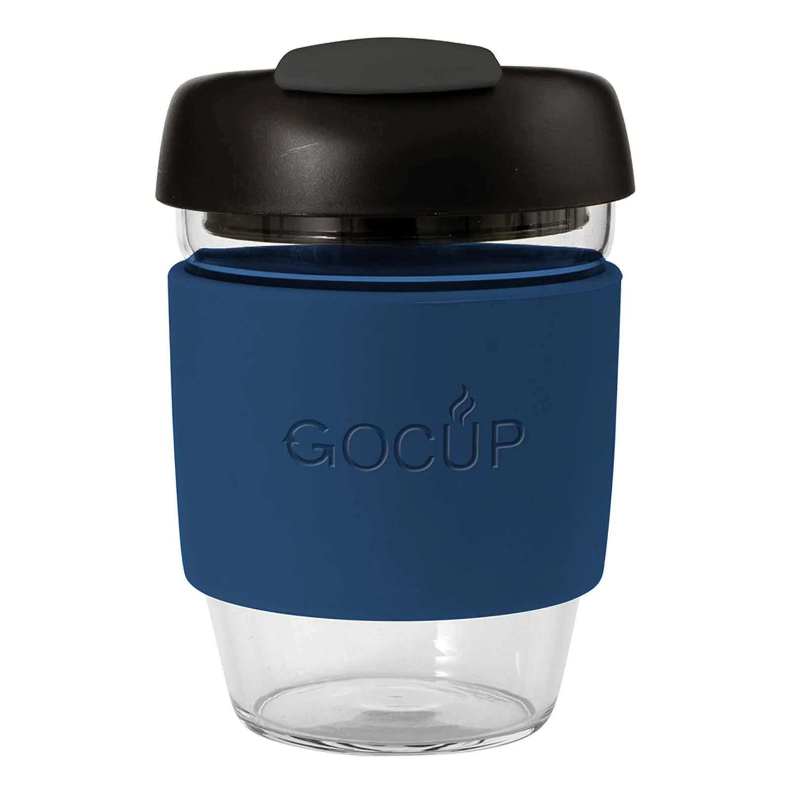 Avanti 13840 - Glass GoCup, 296ml/10oz - Navy / Black / Grey